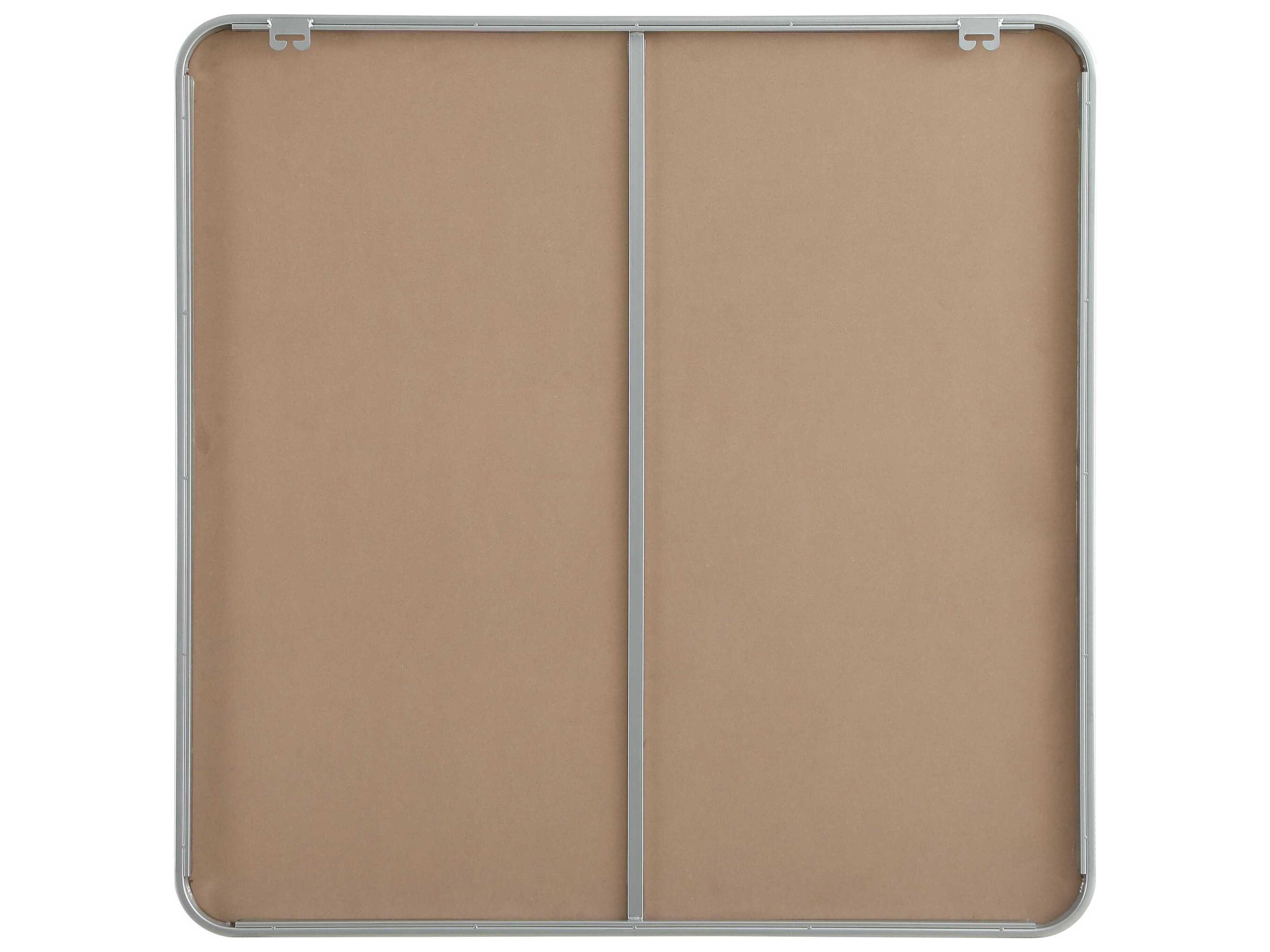 Elegant Lighting Remy Silver Square Wall Mirror