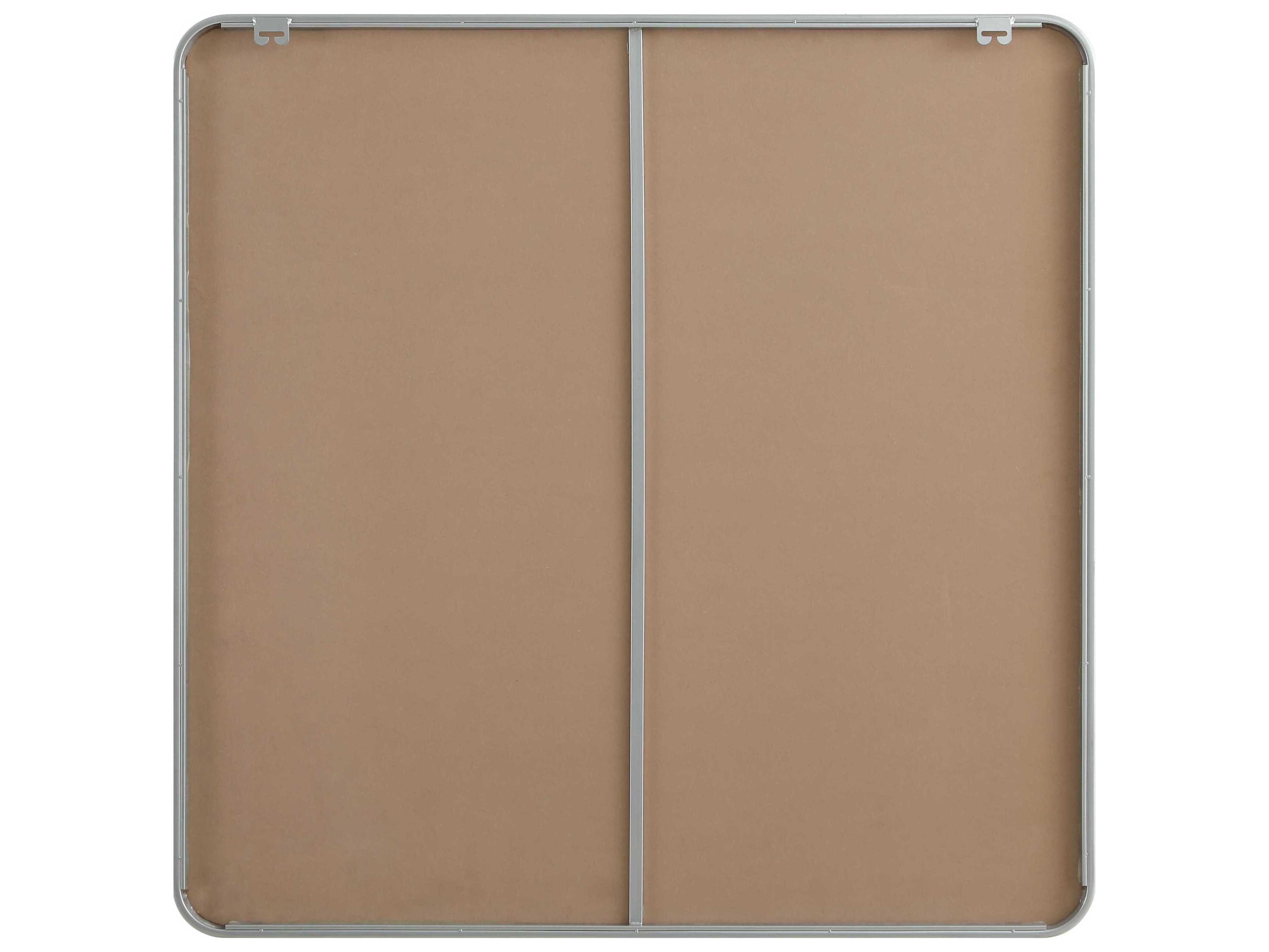 Elegant Lighting Remy Silver Square Wall Mirror