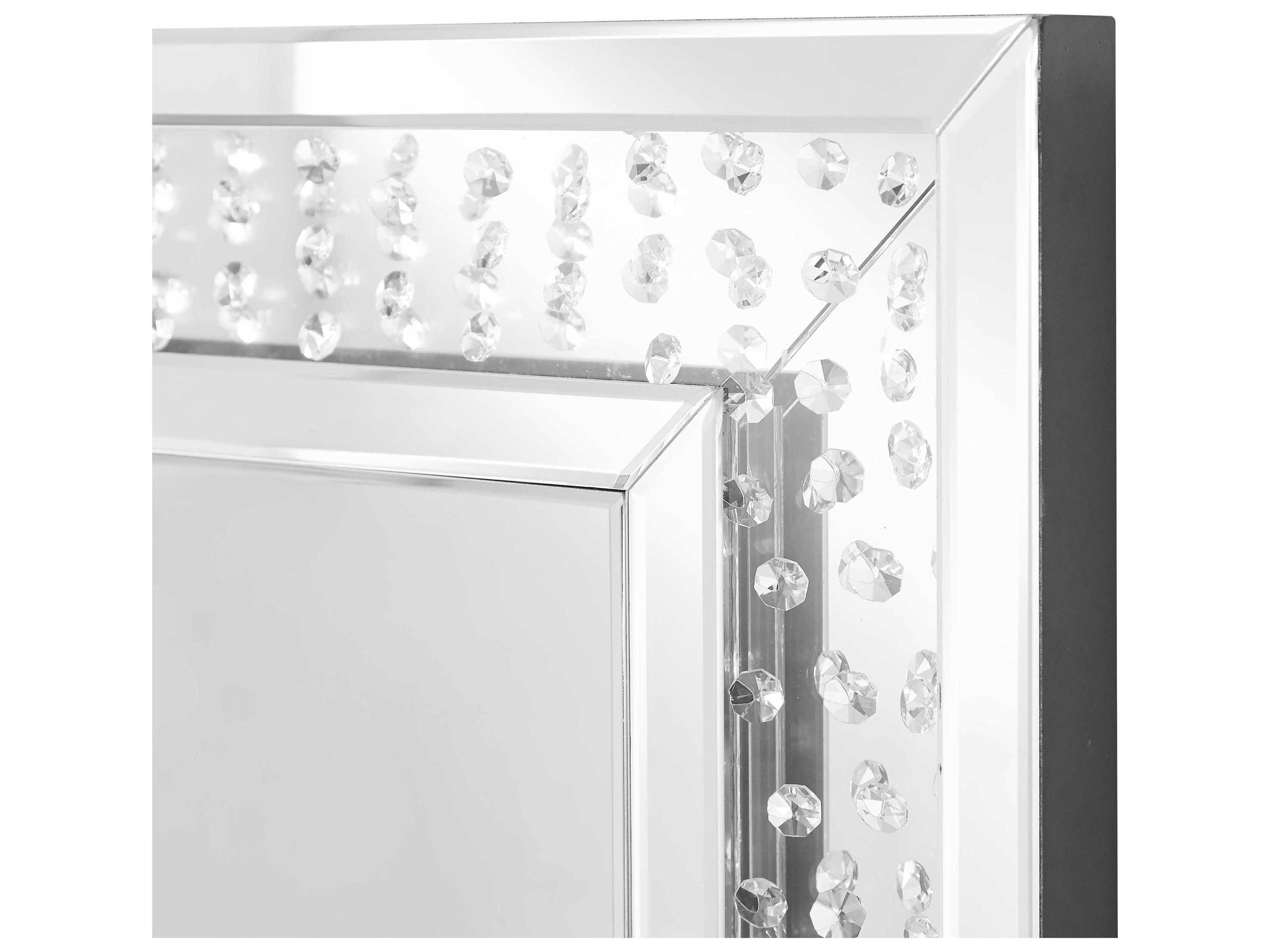 Elegant Lighting Sparkle Clear Wall Mirror