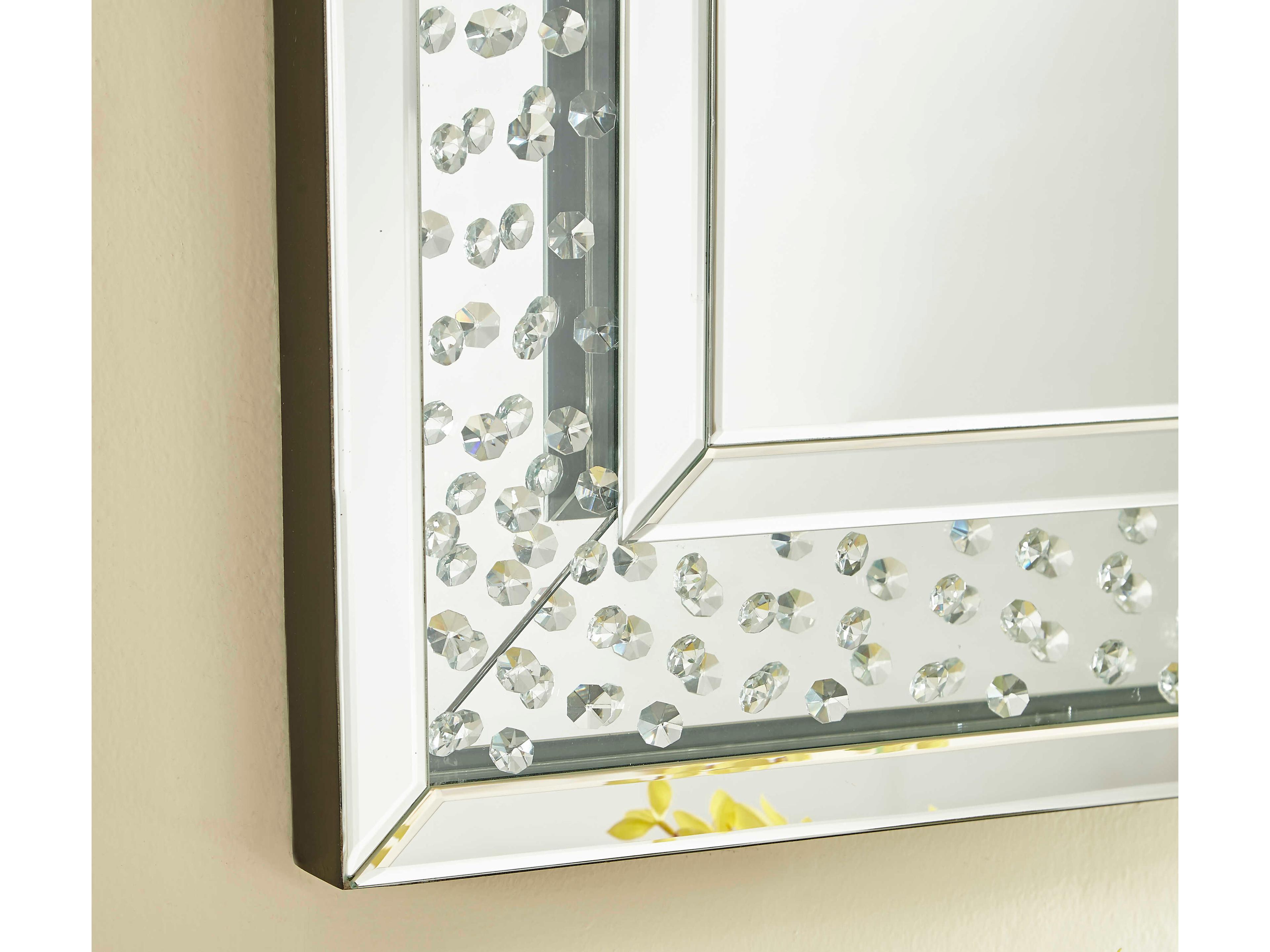 Elegant Lighting Sparkle Clear Wall Mirror