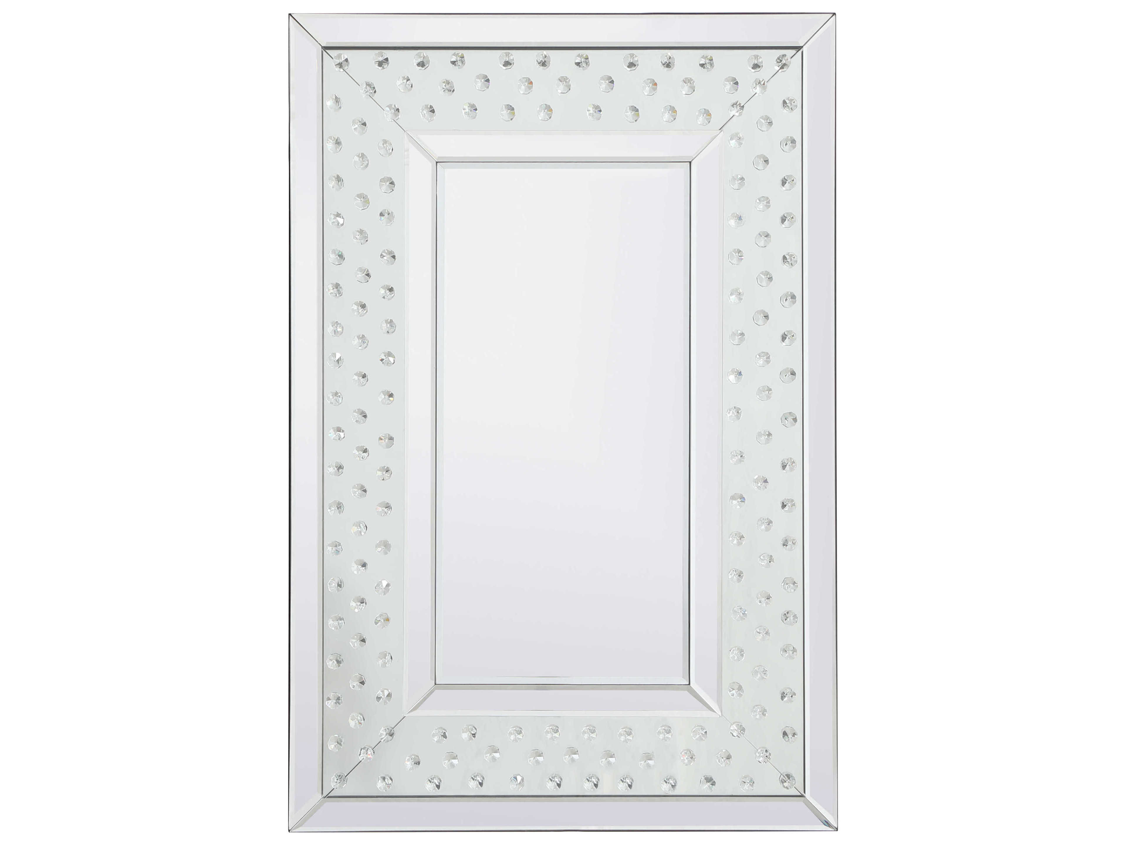 Elegant Lighting Sparkle Rectangular Wall Mirror