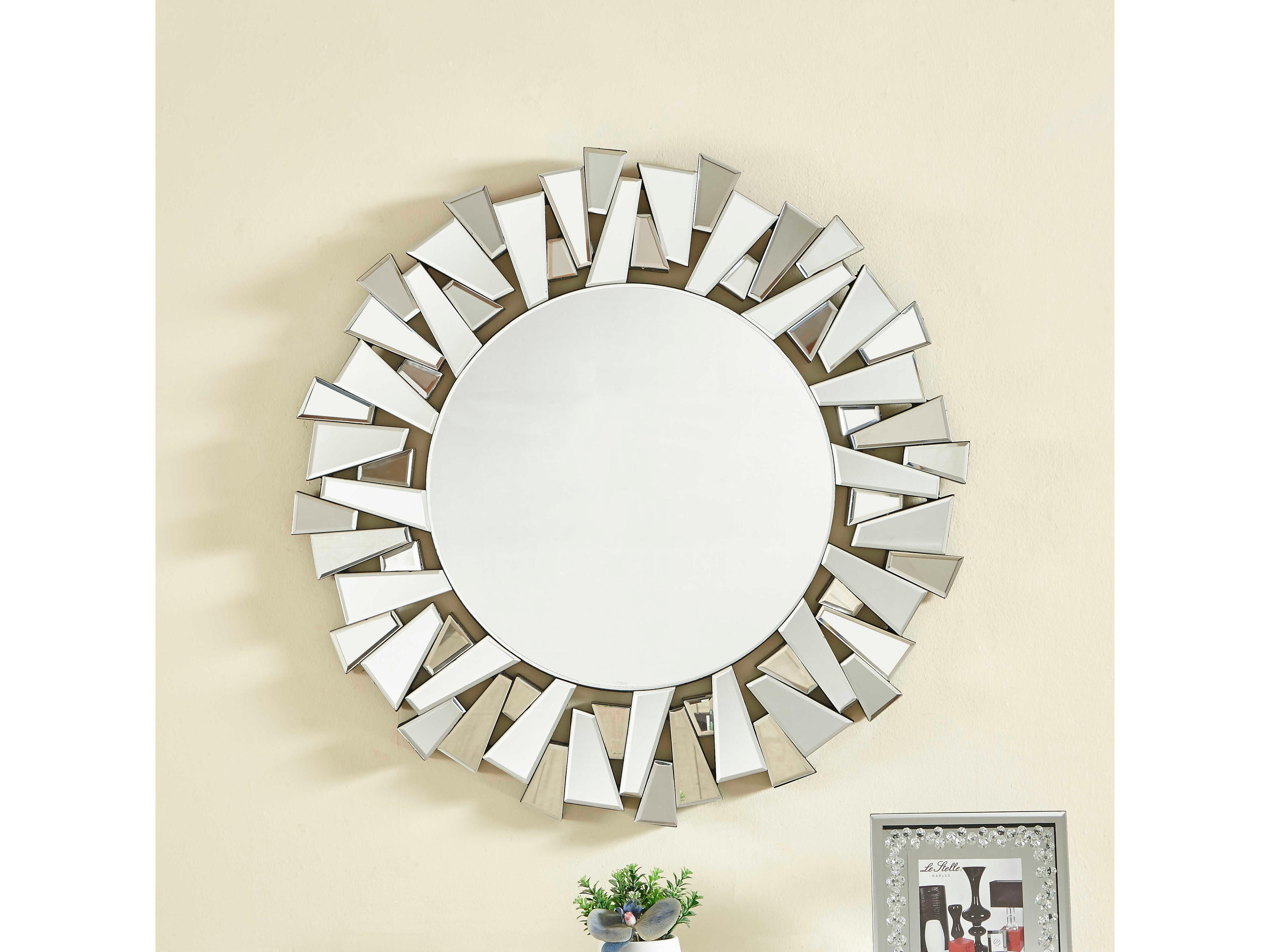 Elegant Lighting Sparkle Clear Wall Mirror