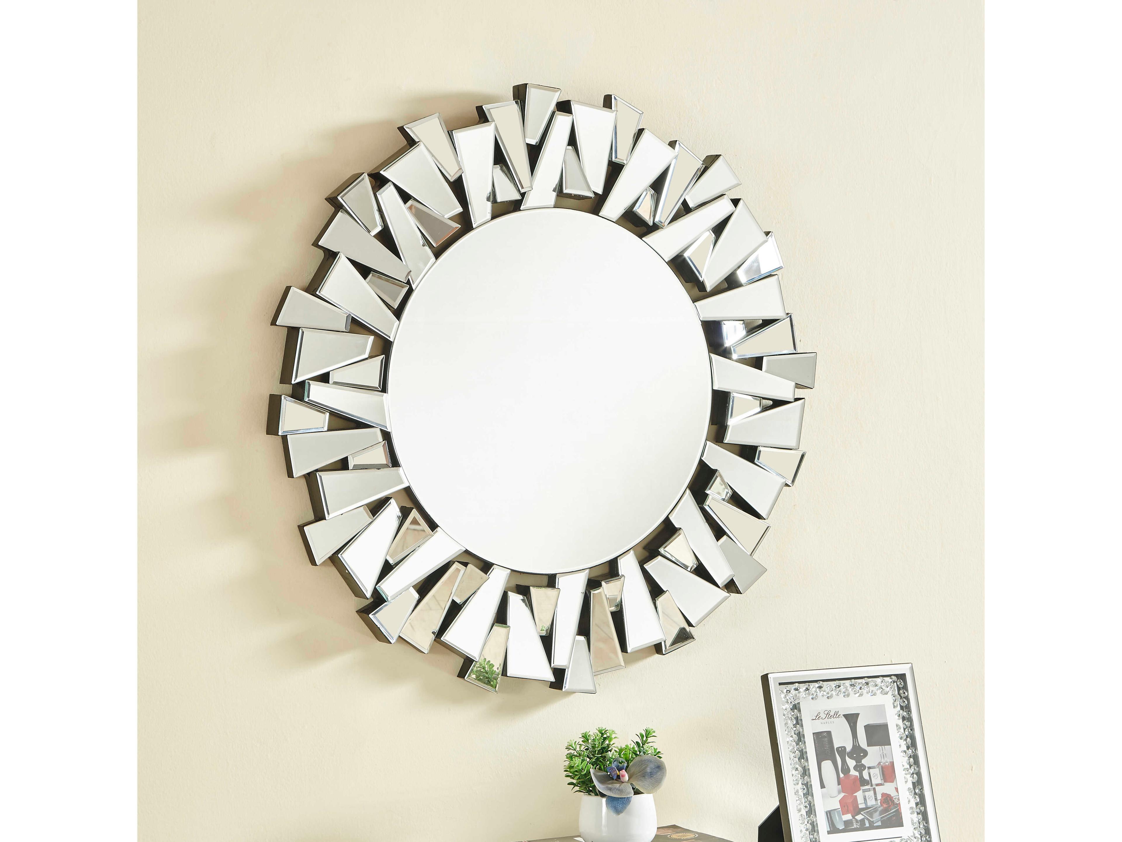 Elegant Lighting Sparkle Clear Wall Mirror