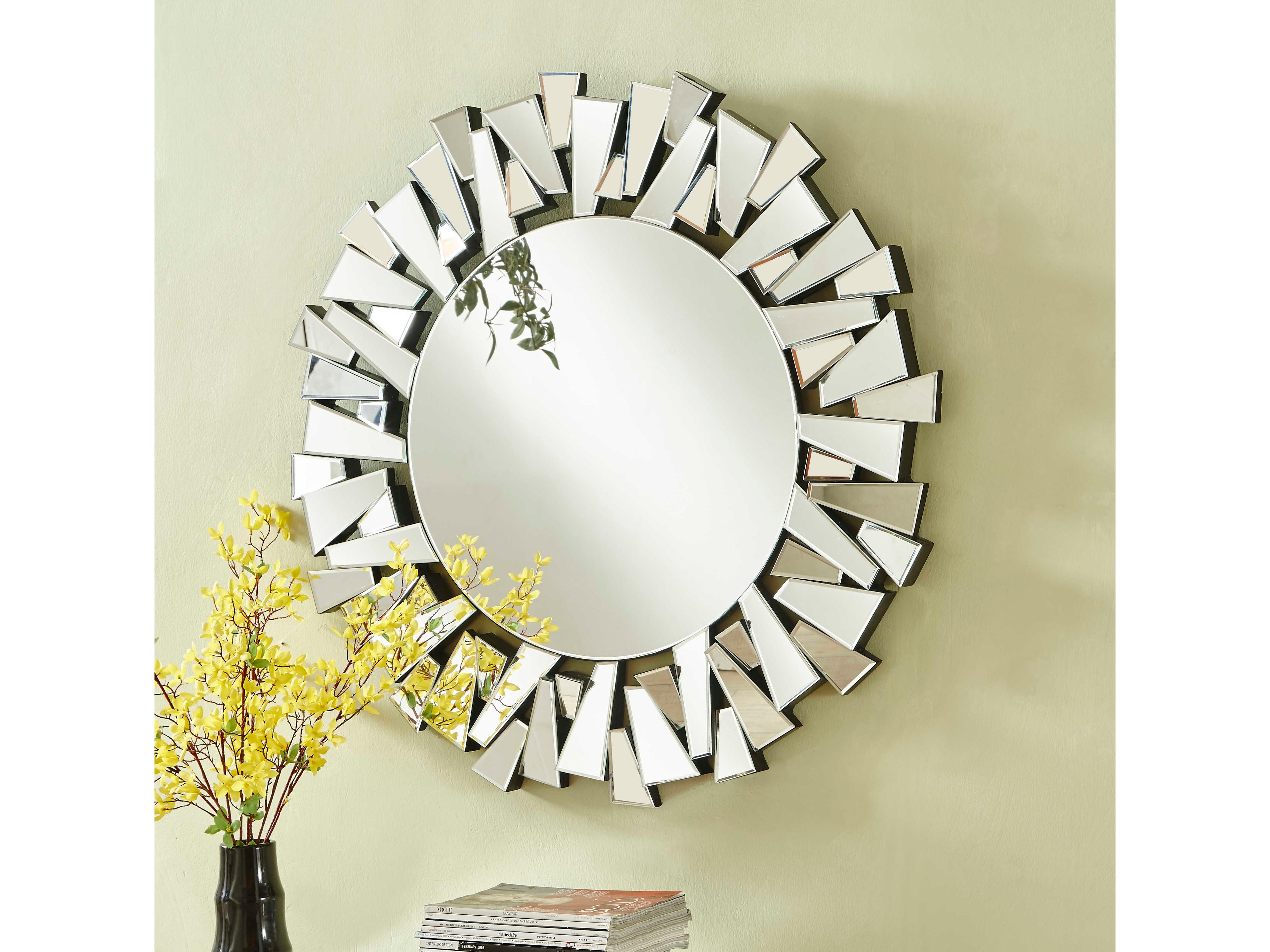 Elegant Lighting Sparkle Clear Wall Mirror