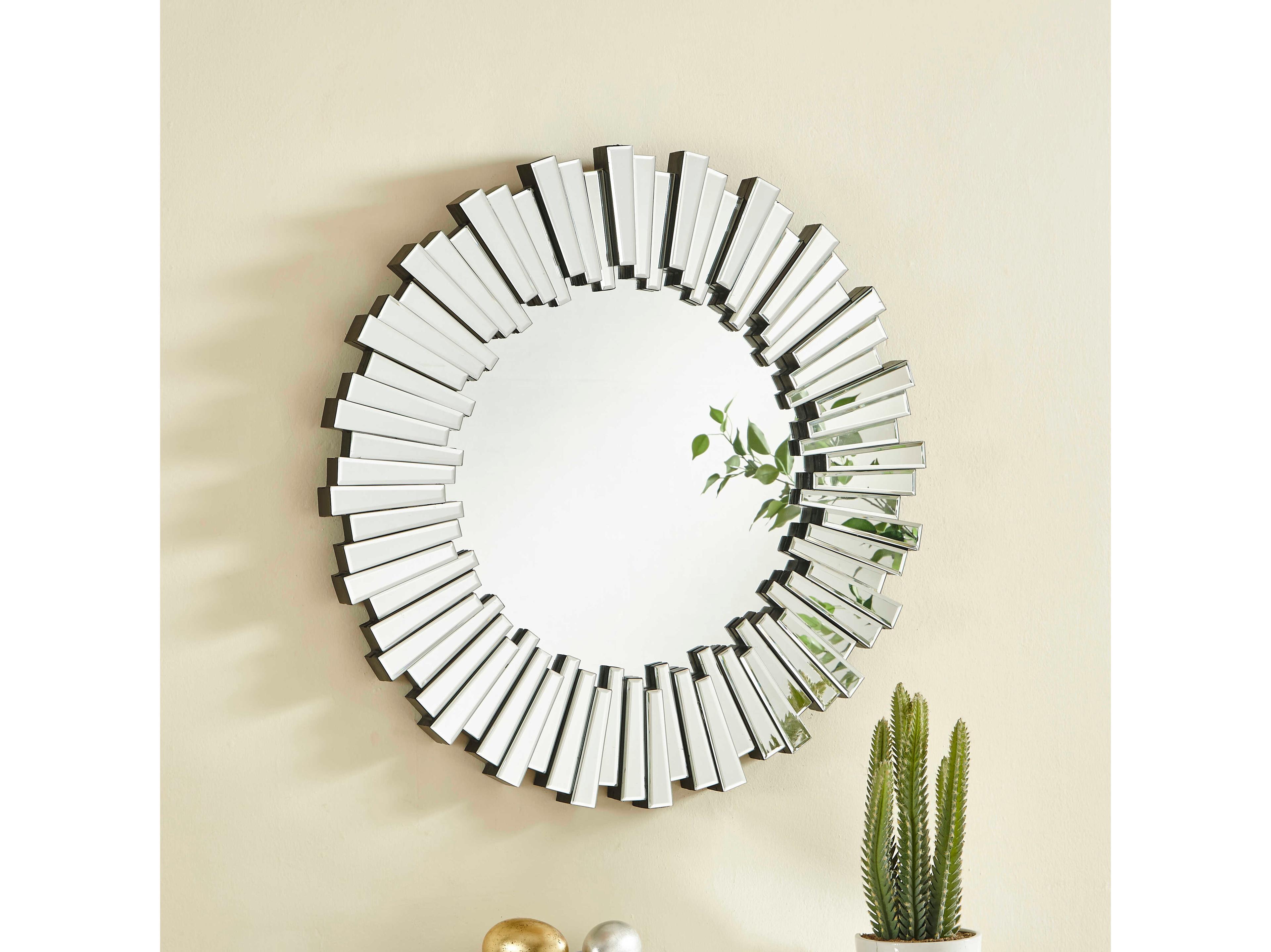 Elegant Lighting Sparkle Clear Wall Mirror