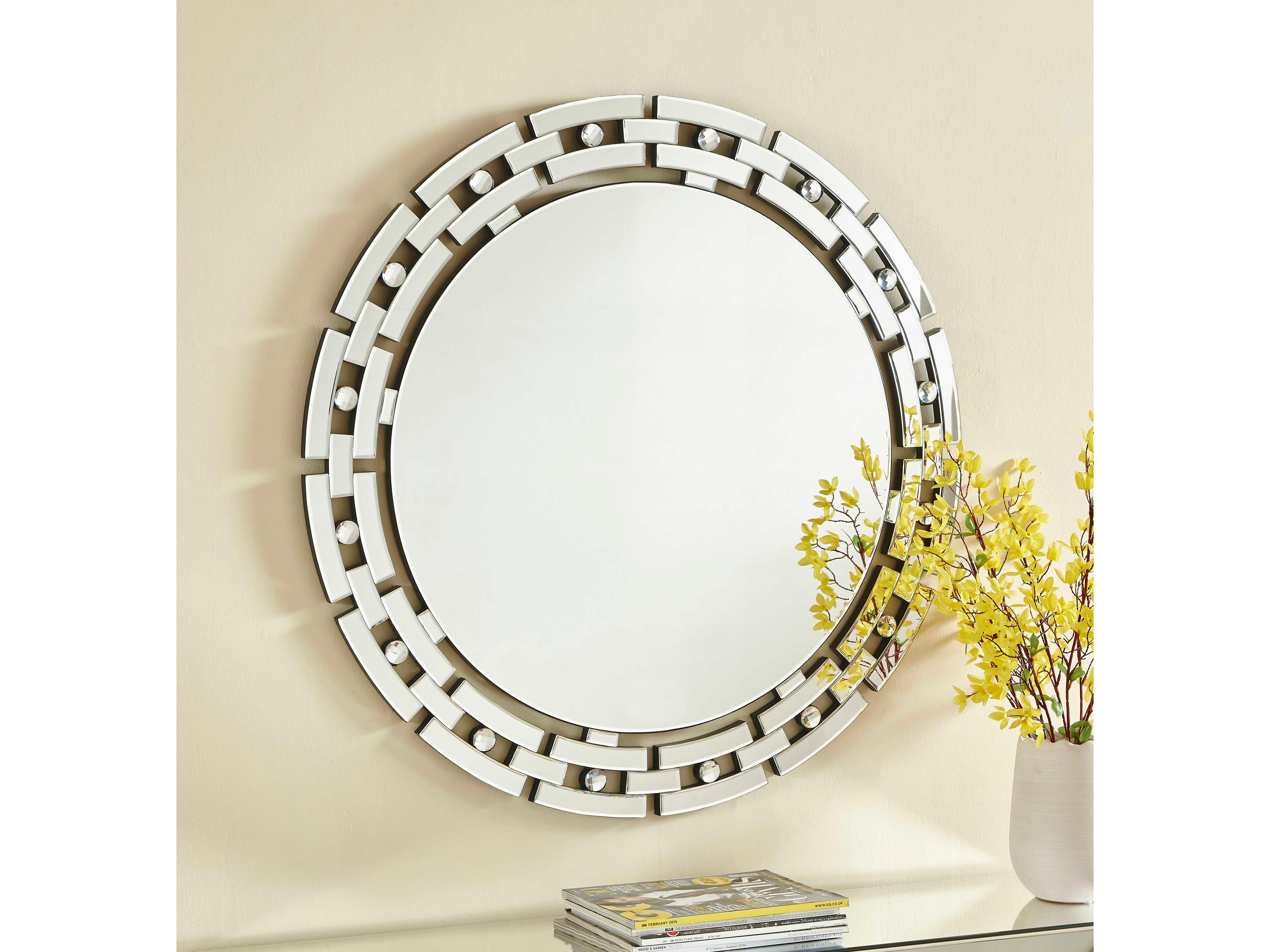Elegant Lighting Sparkle Clear Wall Mirror