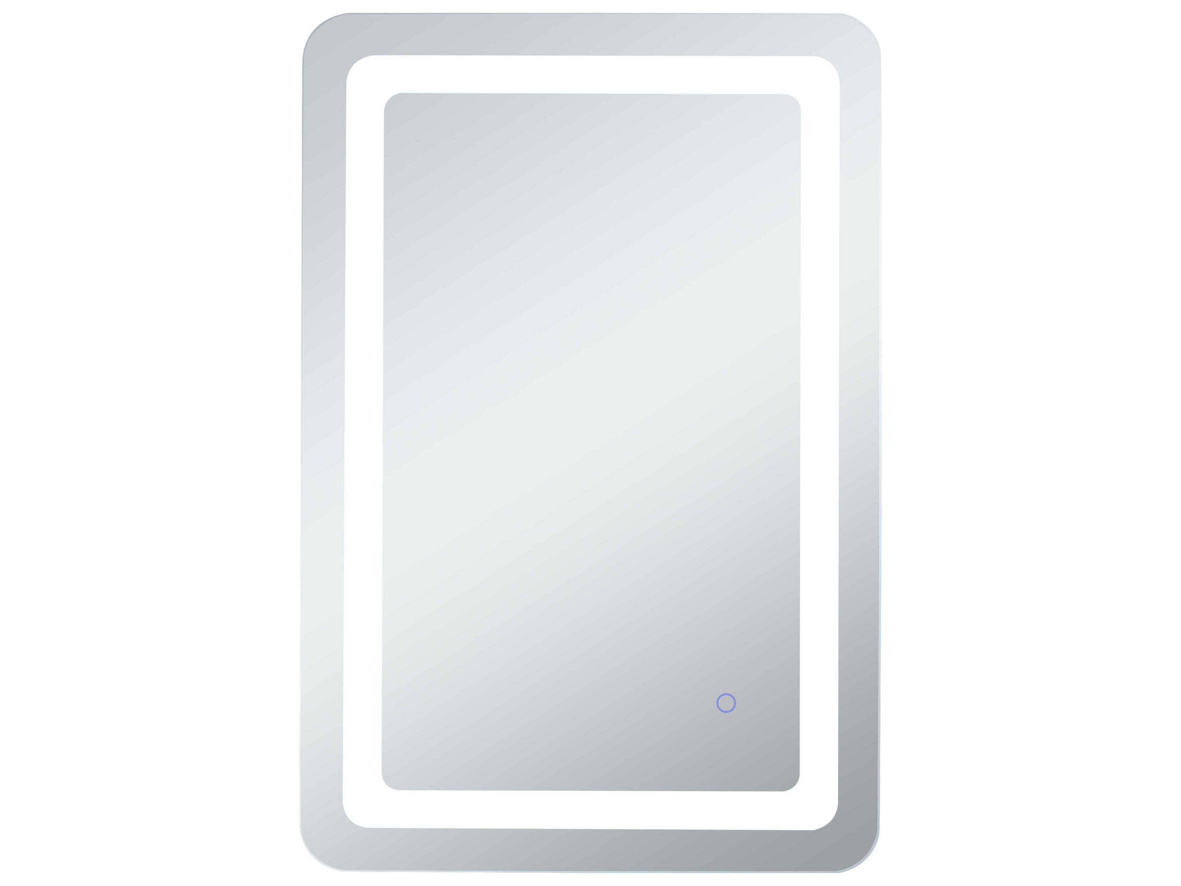 Elegant Lighting Genesis Rectangular Wall Mirror