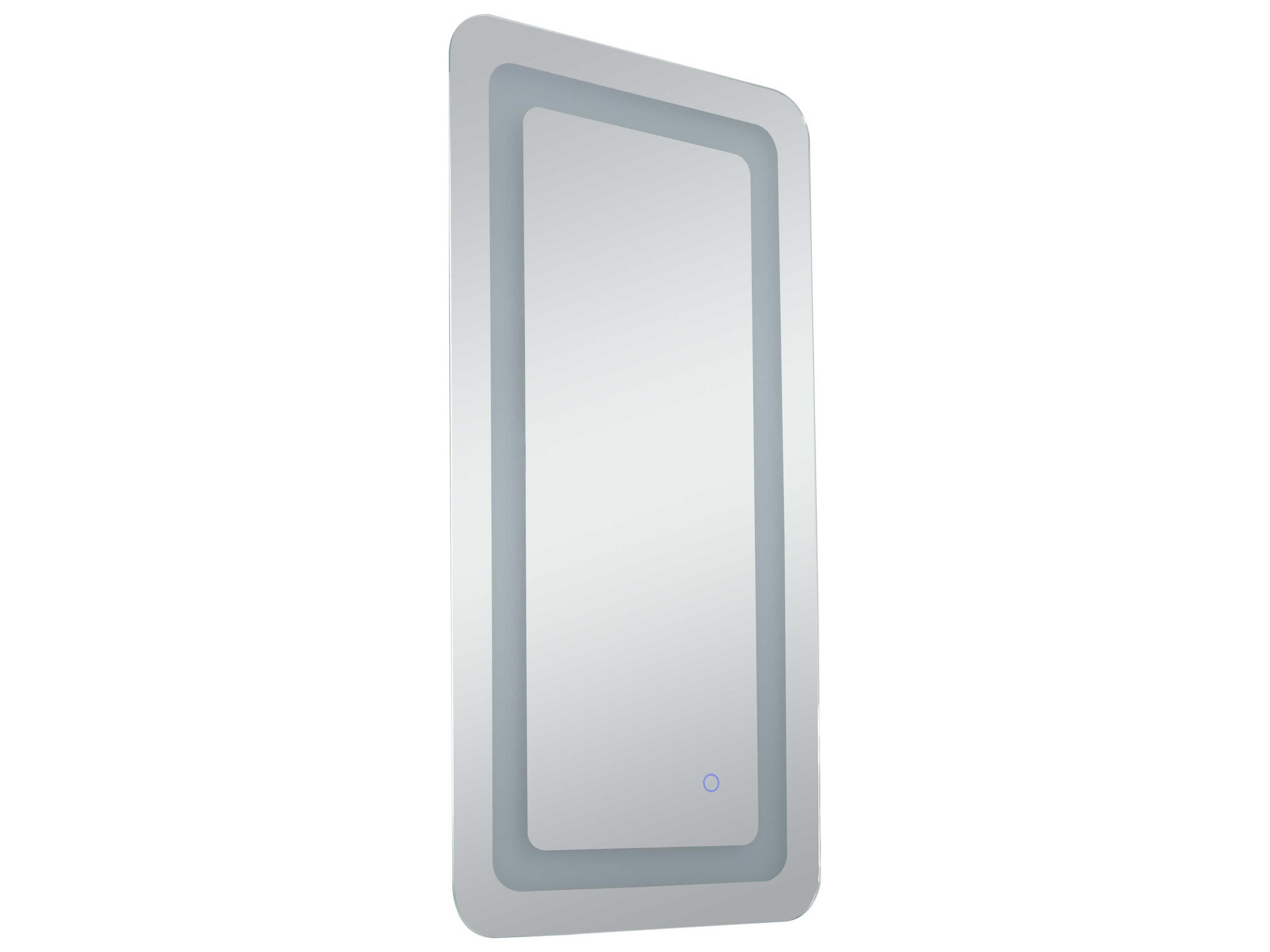 Elegant Lighting Genesis Rectangular Wall Mirror