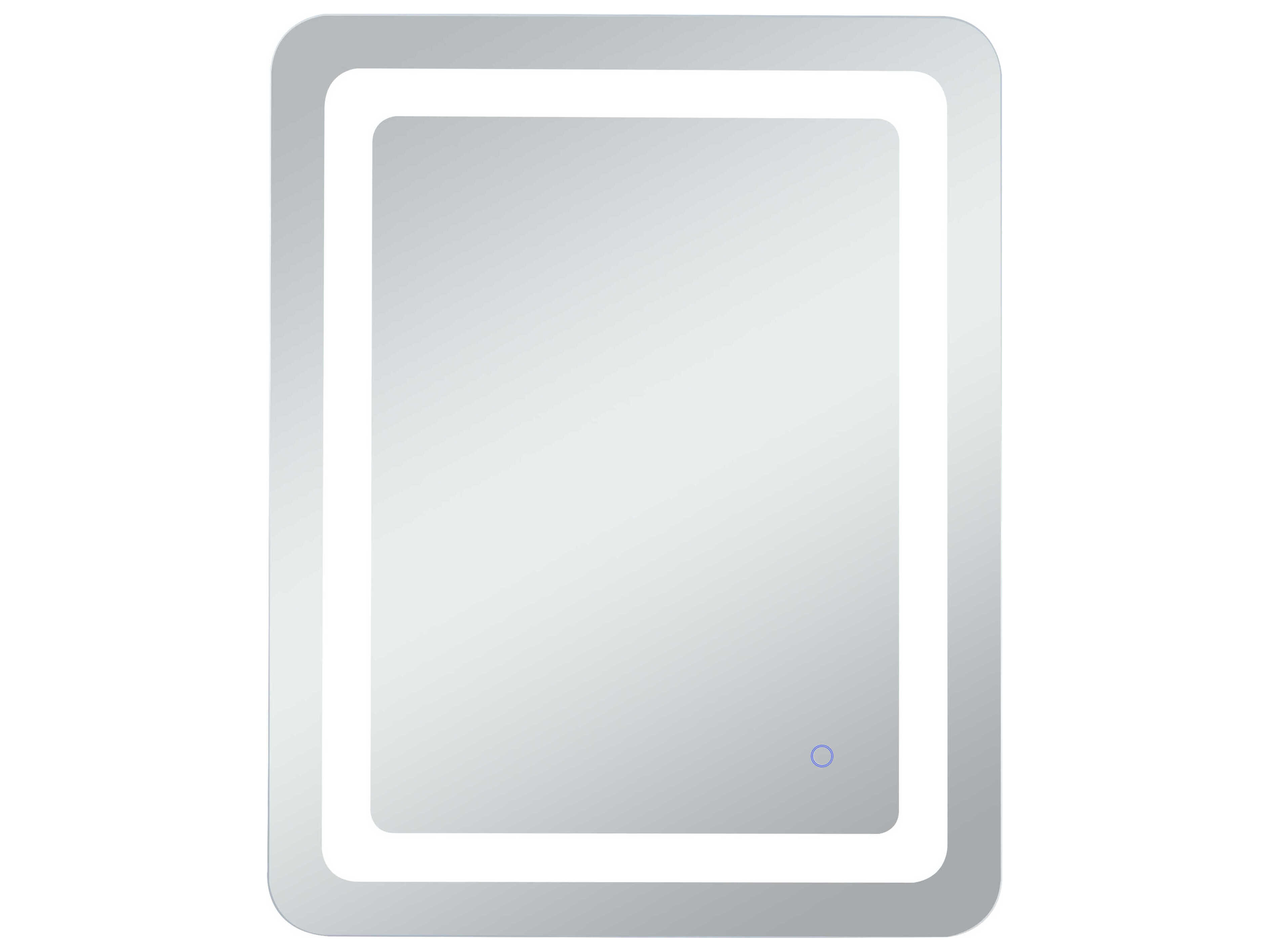 Elegant Lighting Genesis Rectangular Wall Mirror