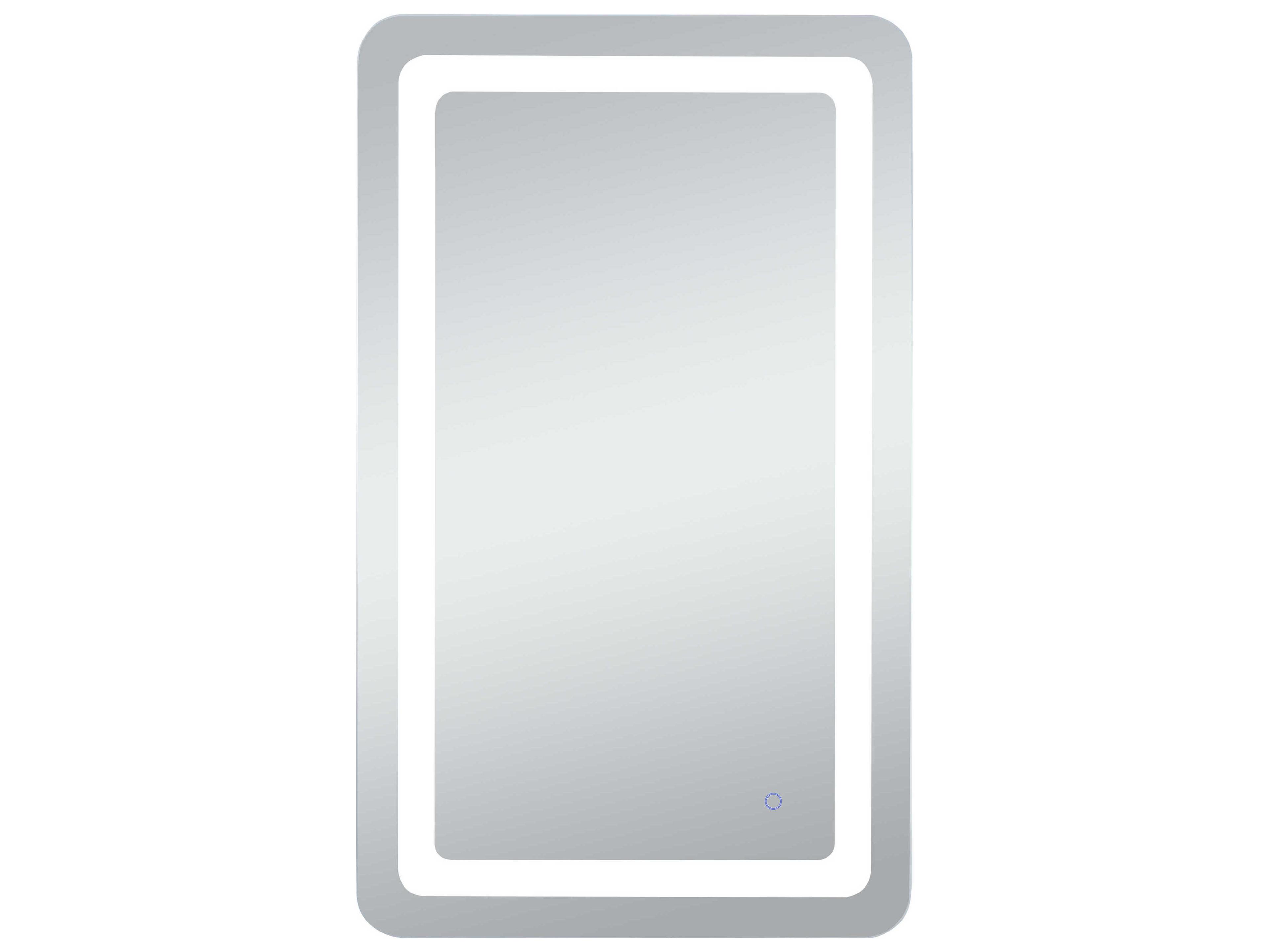 Elegant Lighting Genesis Rectangular Wall Mirror