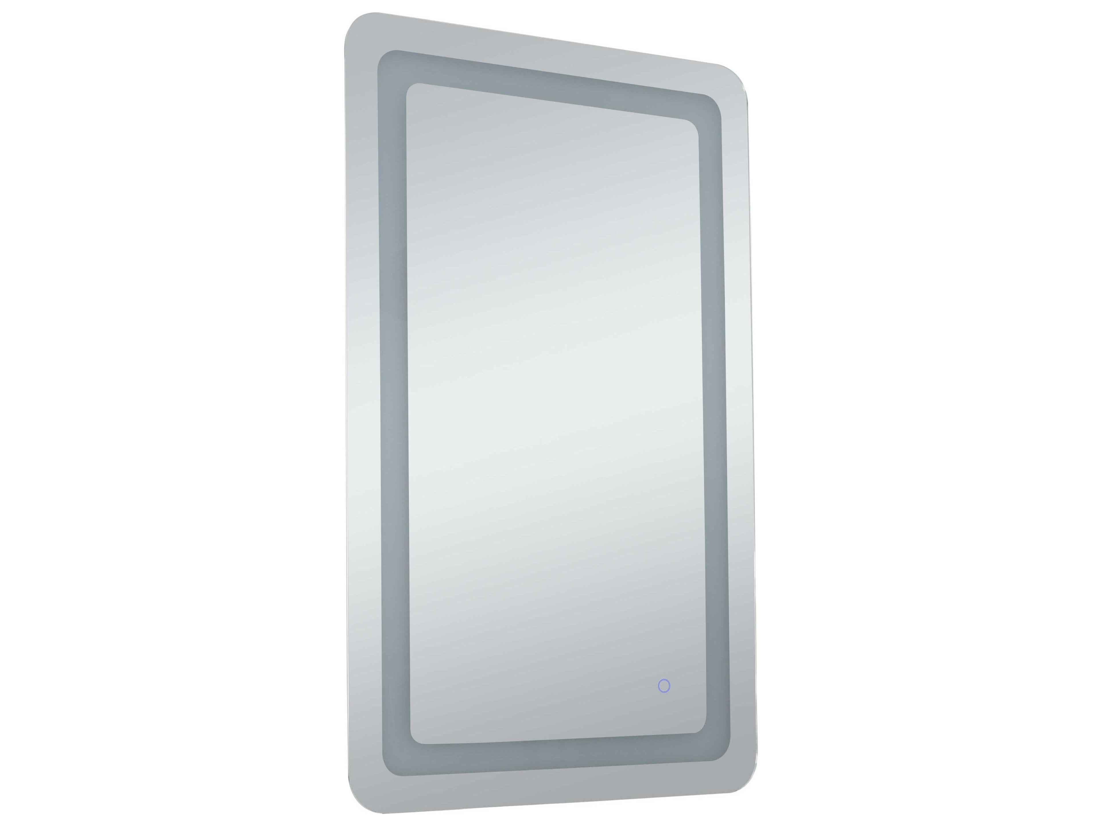 Elegant Lighting Genesis Rectangular Wall Mirror