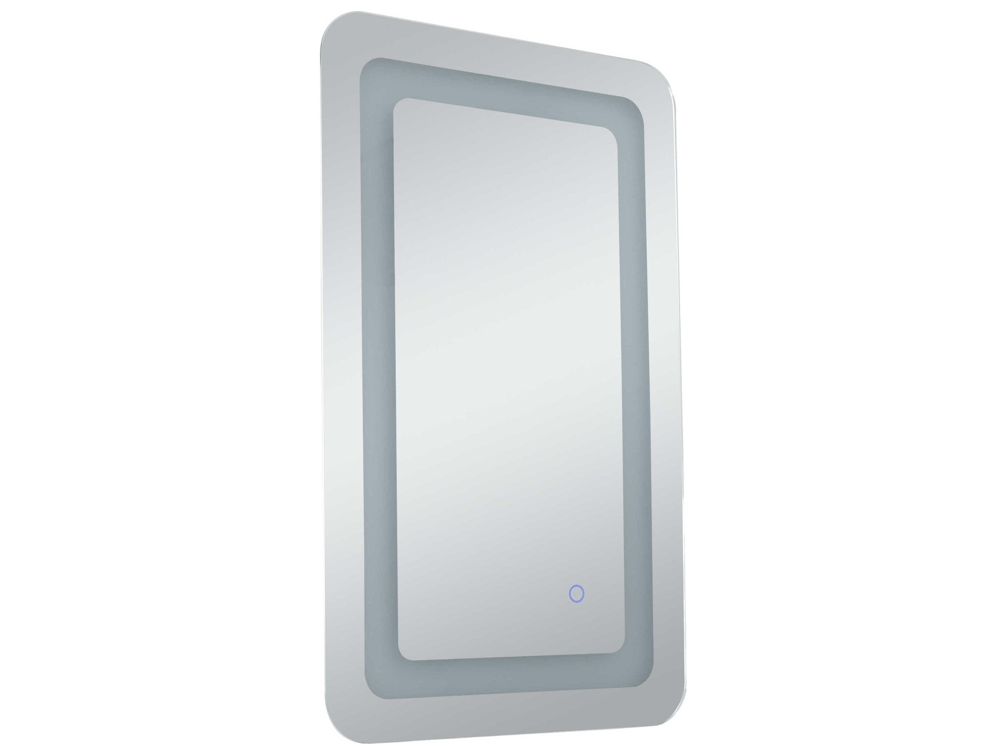 Elegant Lighting Genesis Rectangular Wall Mirror