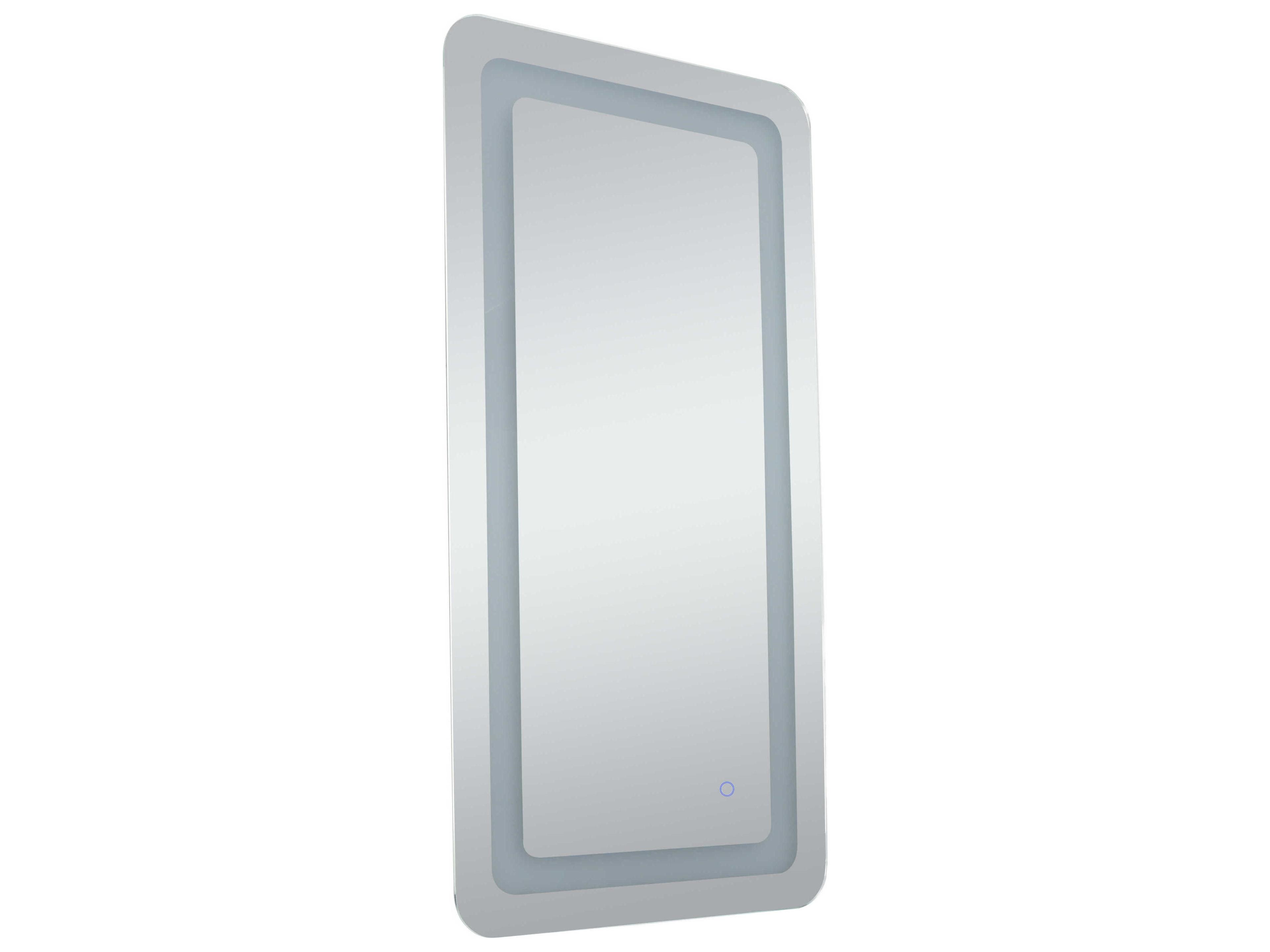 Elegant Lighting Genesis Rectangular Wall Mirror