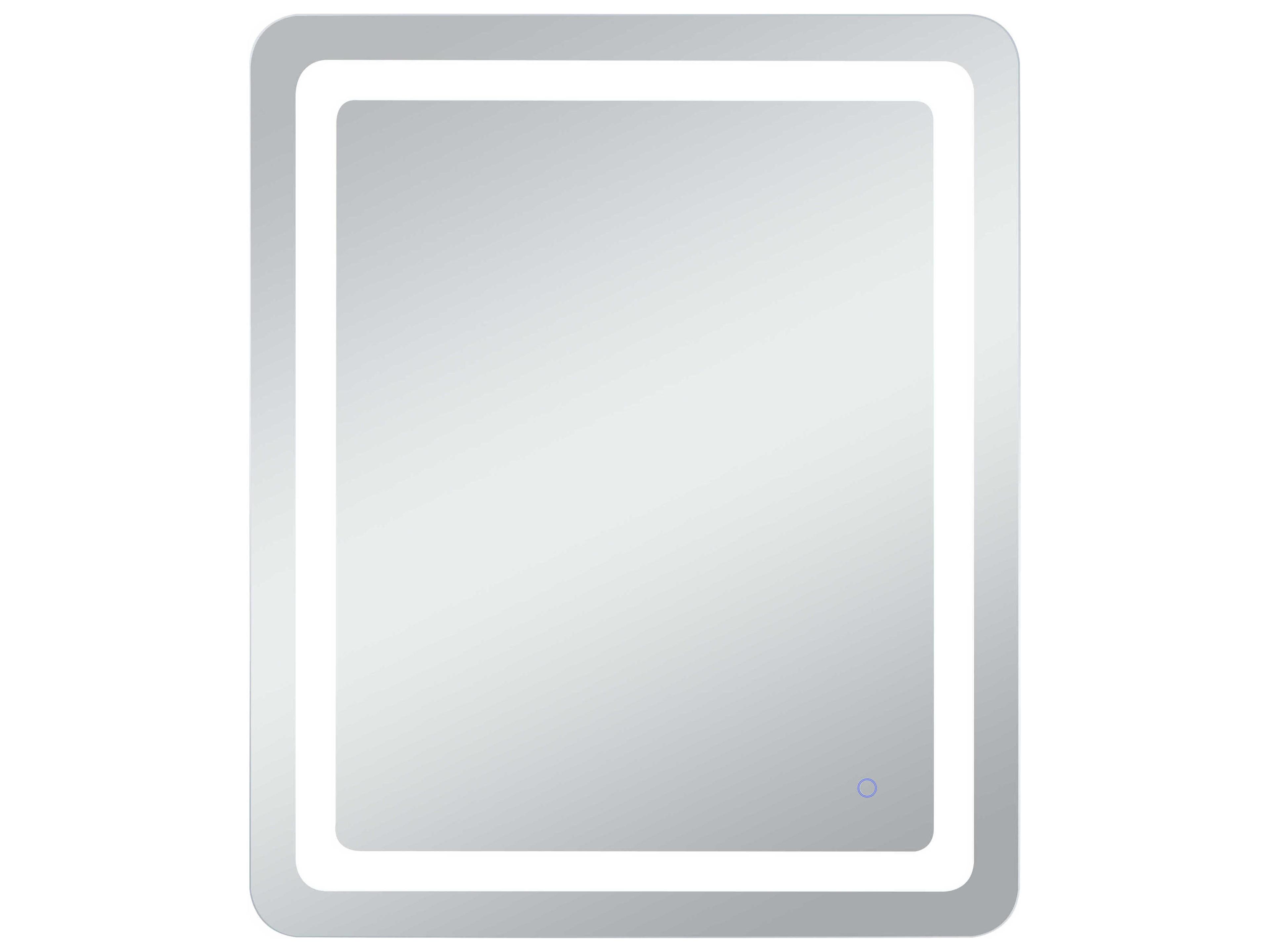 Elegant Lighting Genesis Rectangular Wall Mirror