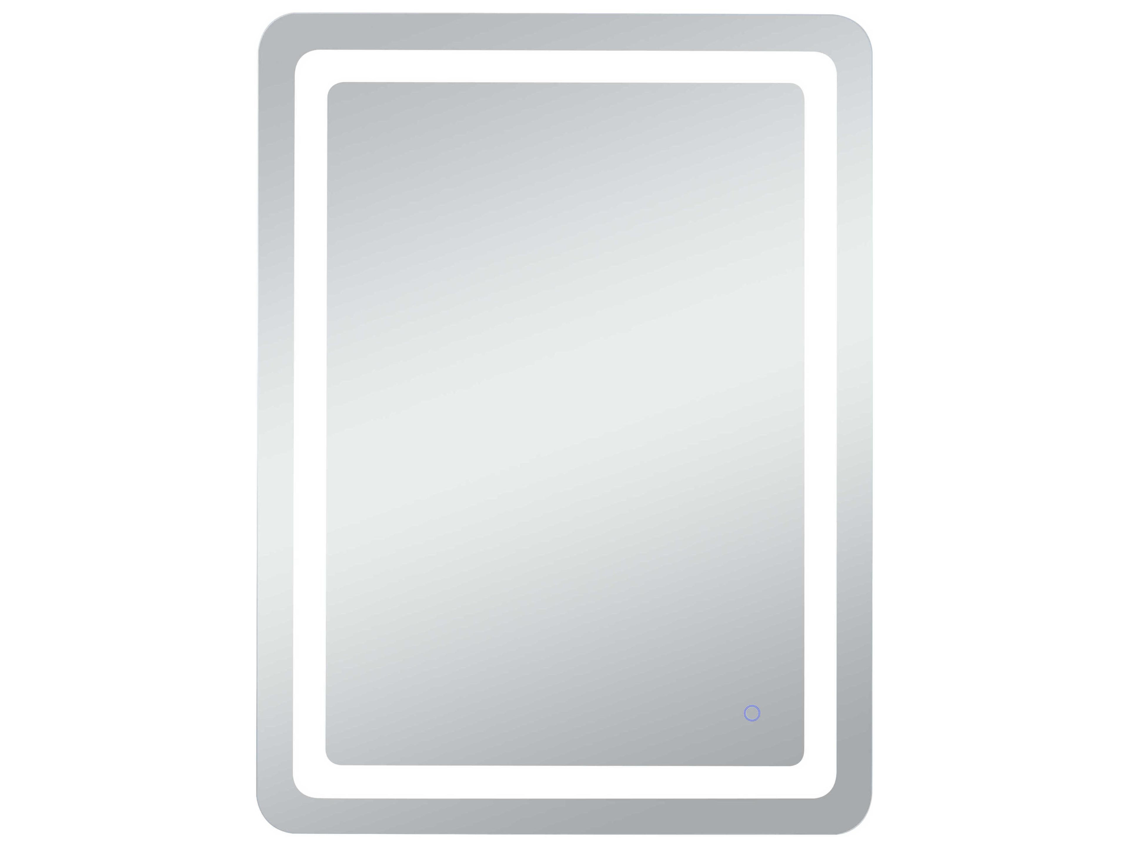 Elegant Lighting Genesis Rectangular Wall Mirror