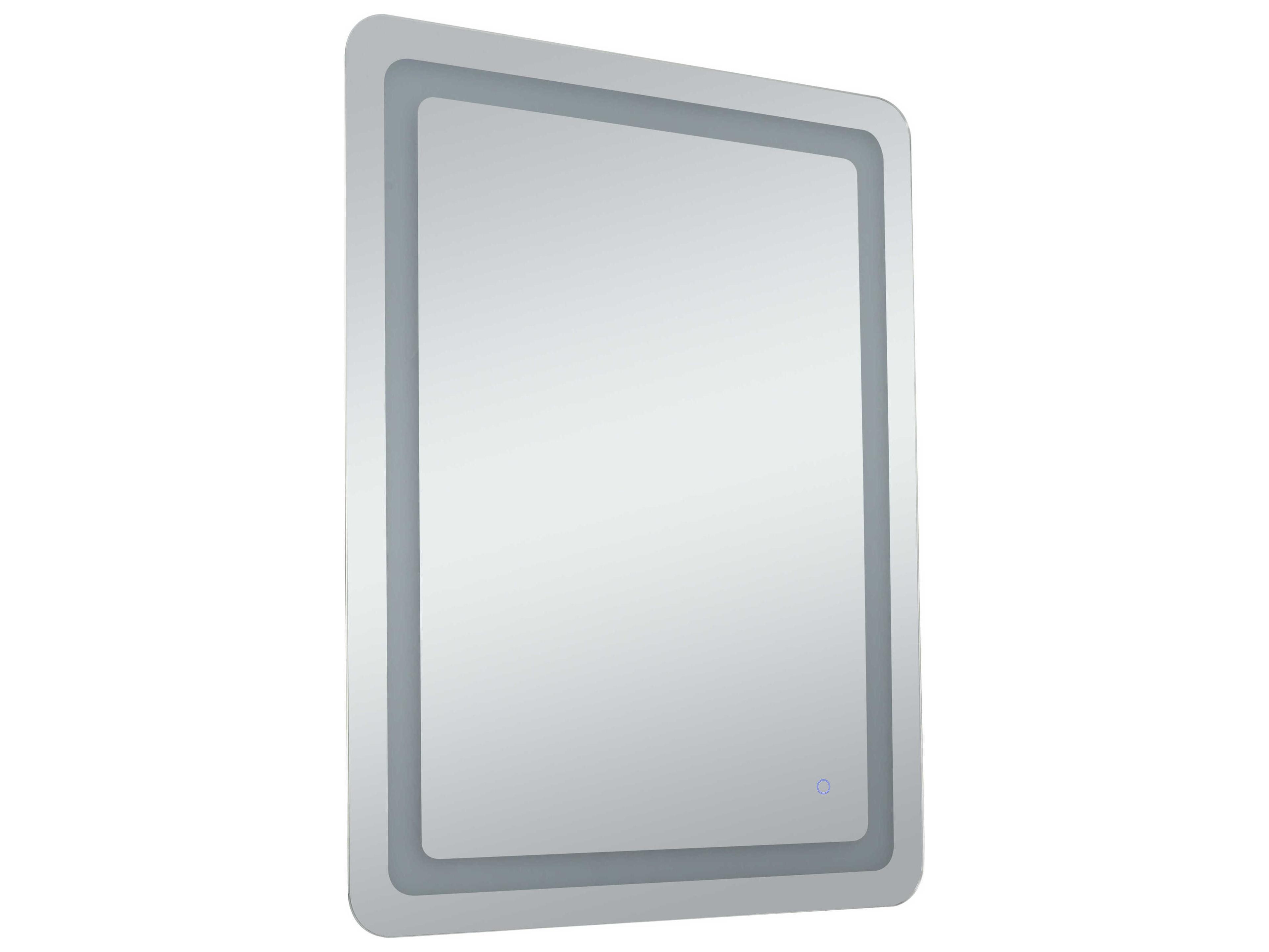 Elegant Lighting Genesis Rectangular Wall Mirror