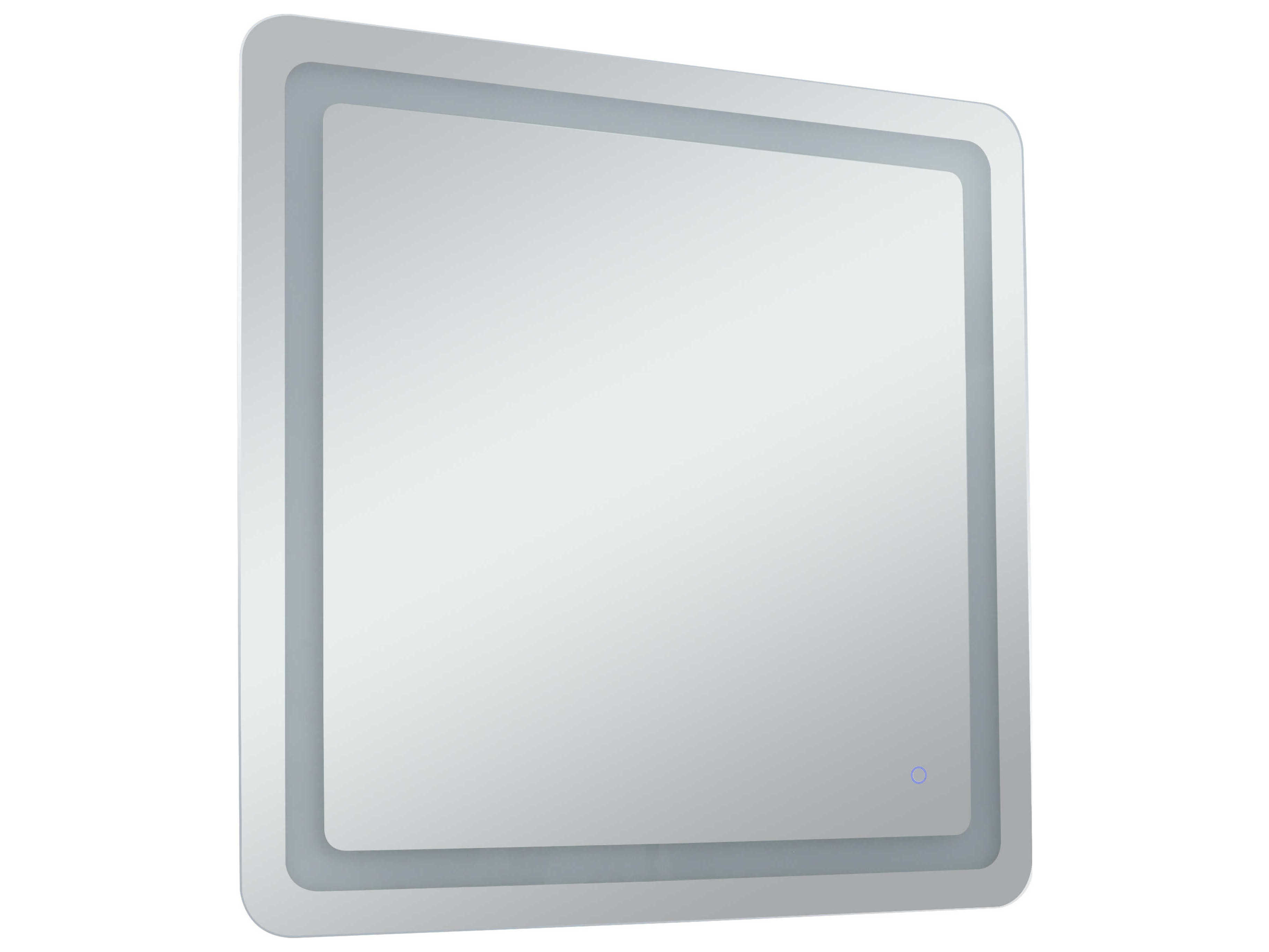 Elegant Lighting Genesis Square Wall Mirror