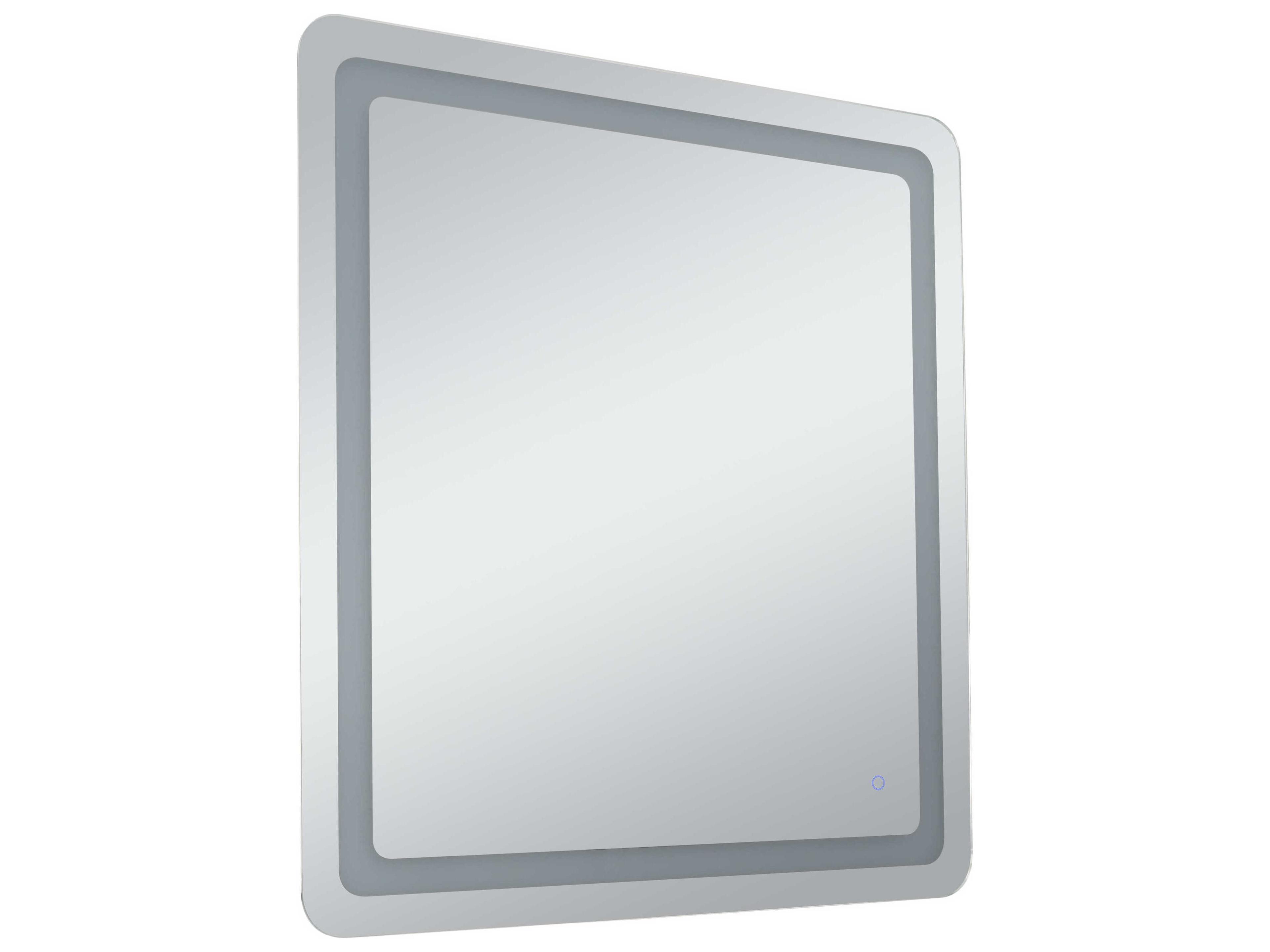 Elegant Lighting Genesis Rectangular Wall Mirror