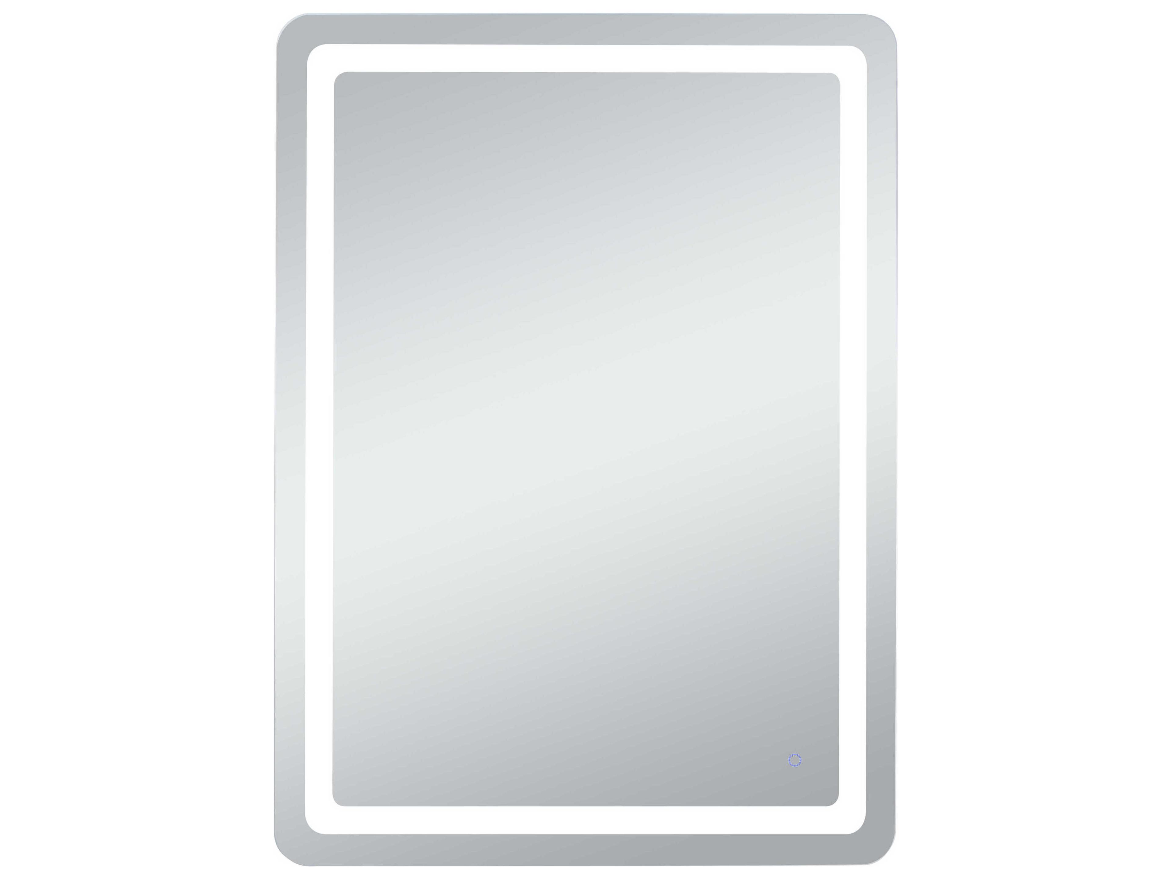 Elegant Lighting Genesis Rectangular Wall Mirror