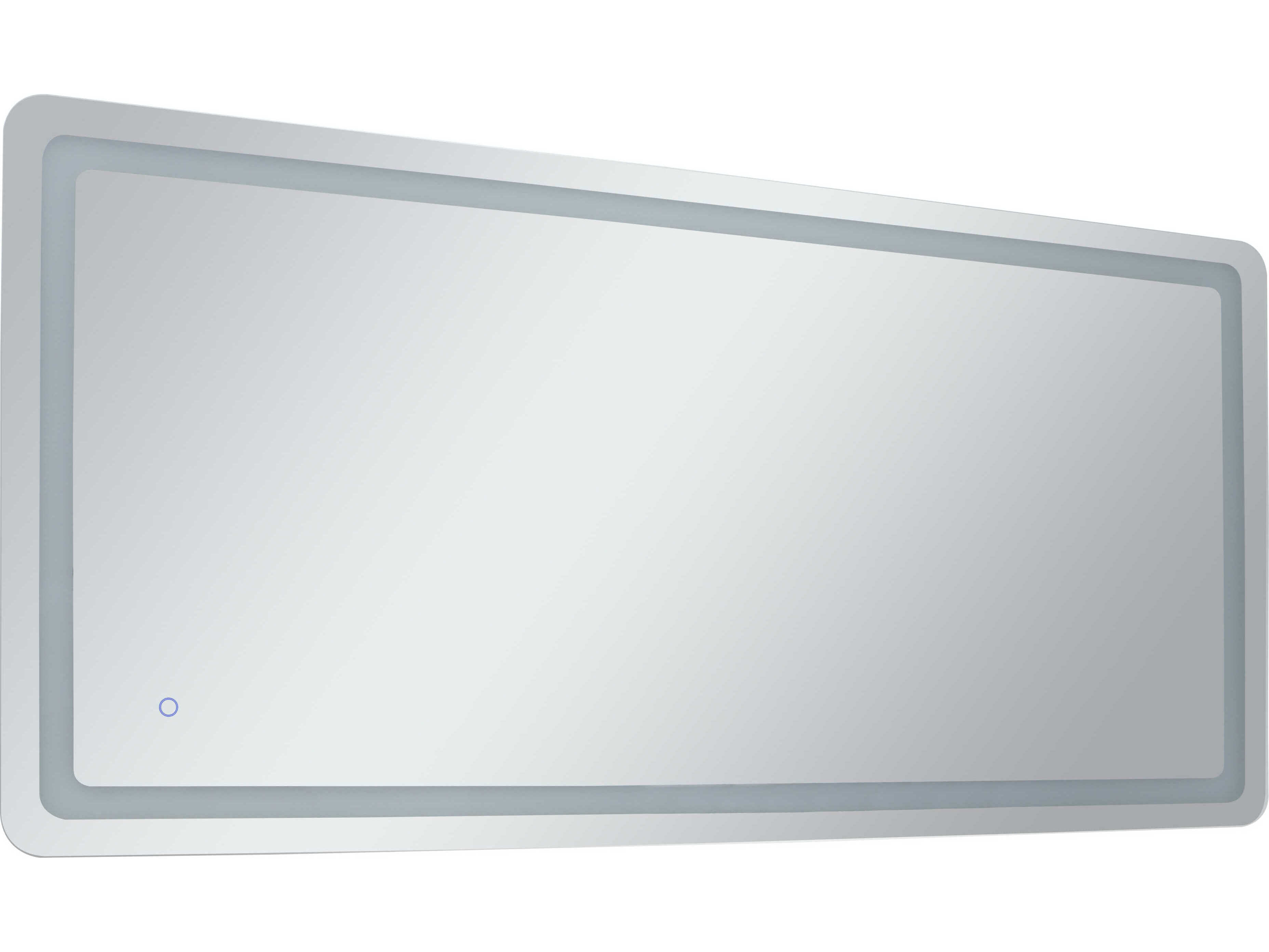 Elegant Lighting Genesis Rectangular Wall Mirror