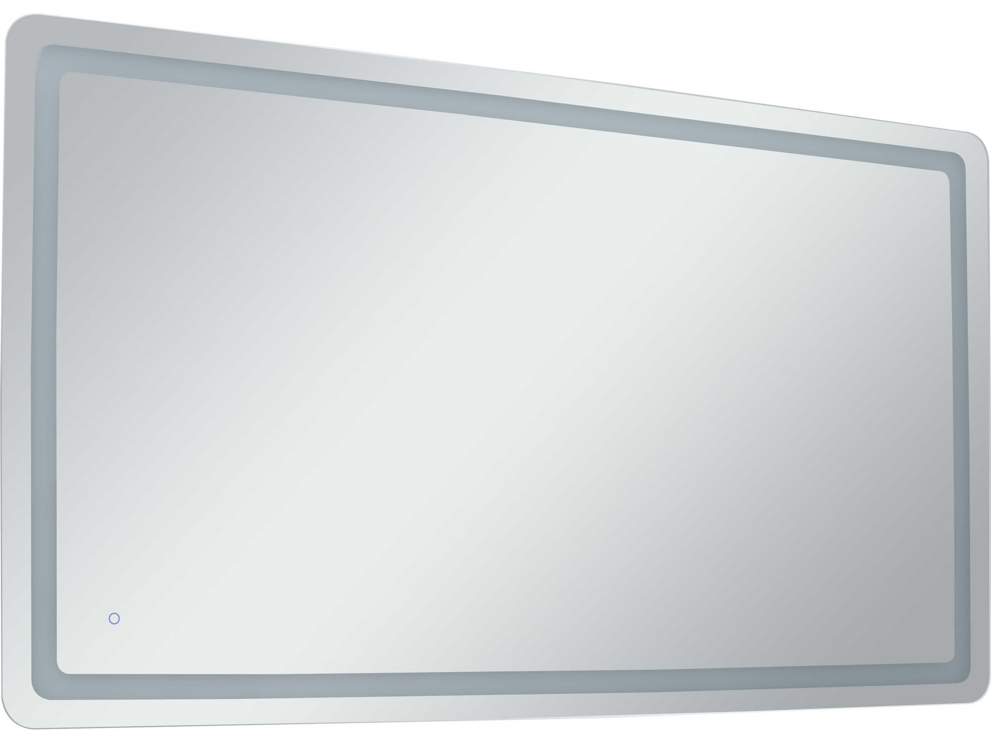 Elegant Lighting Genesis Rectangular Wall Mirror