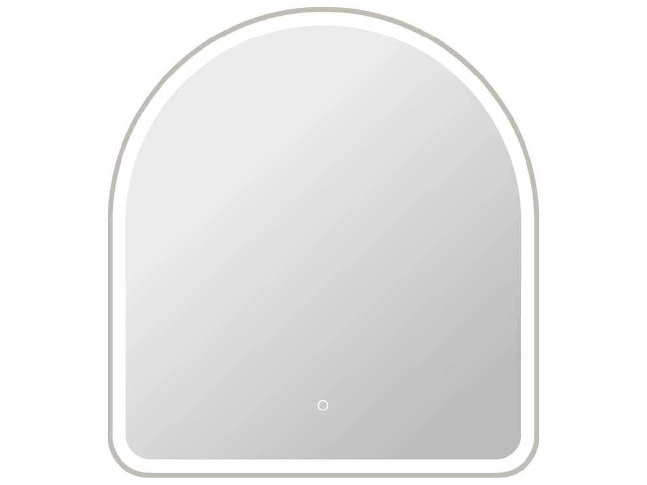 Elegant Lighting Harmoni Silver Arch Wall Mirror