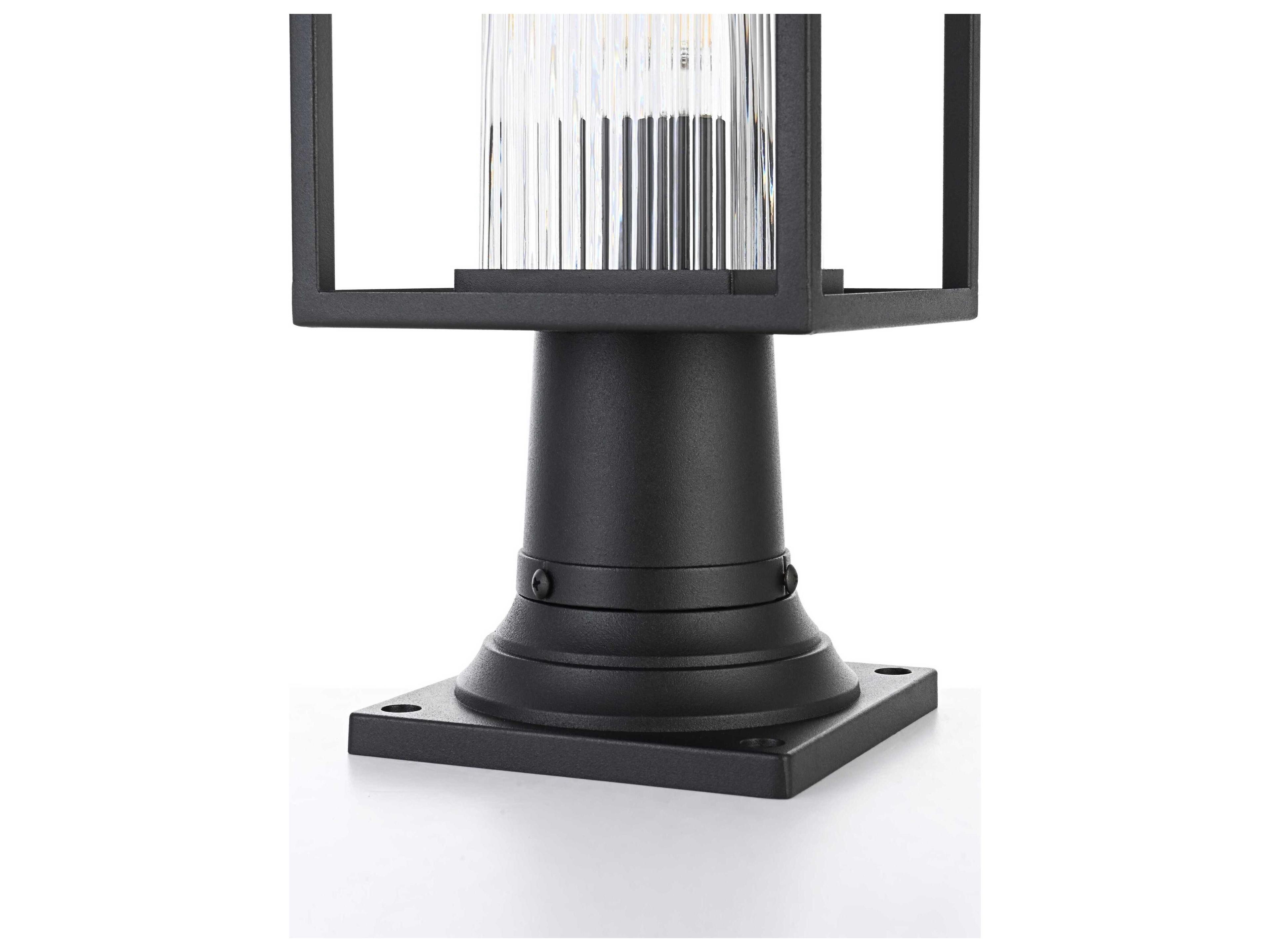 Elegant Lighting Dover 1-Light Outdoor Post Light