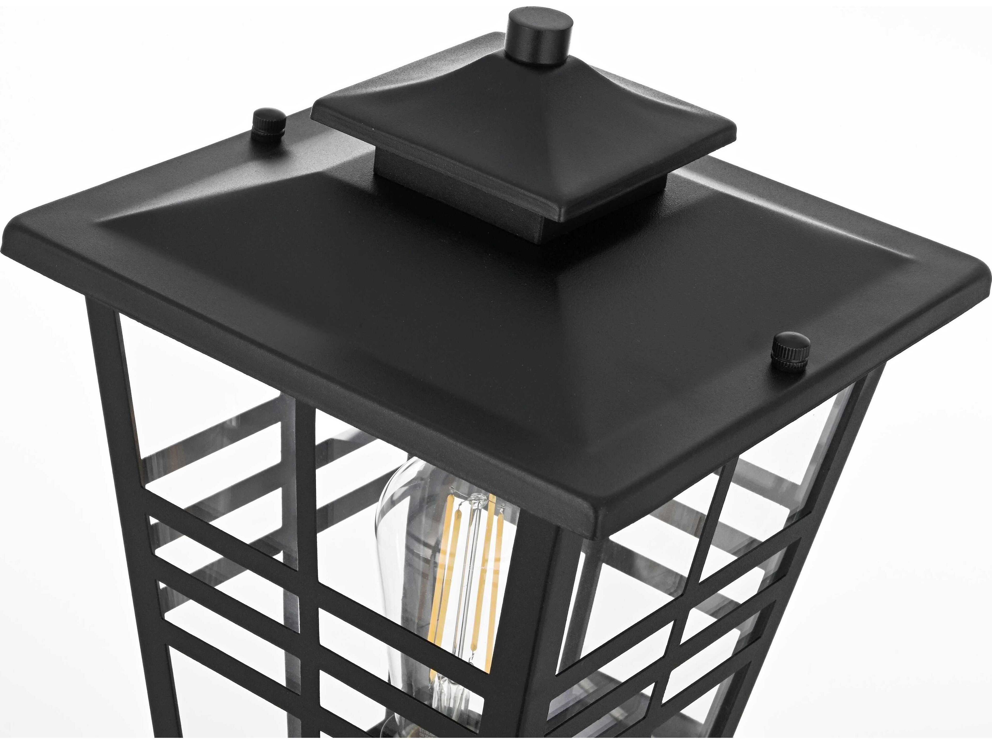 Elegant Lighting Macon 1-Light Outdoor Wall Light