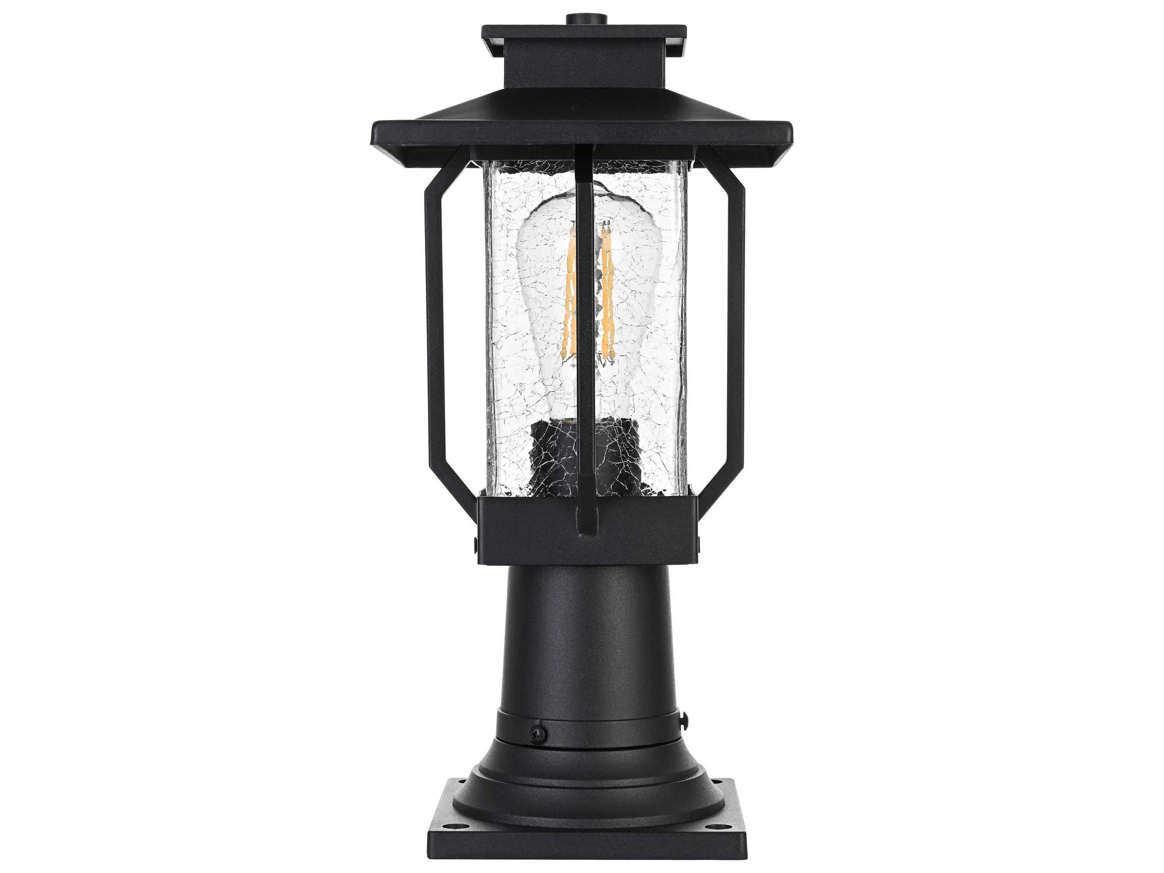 Elegant Lighting Salem 1-Light Outdoor Post Light