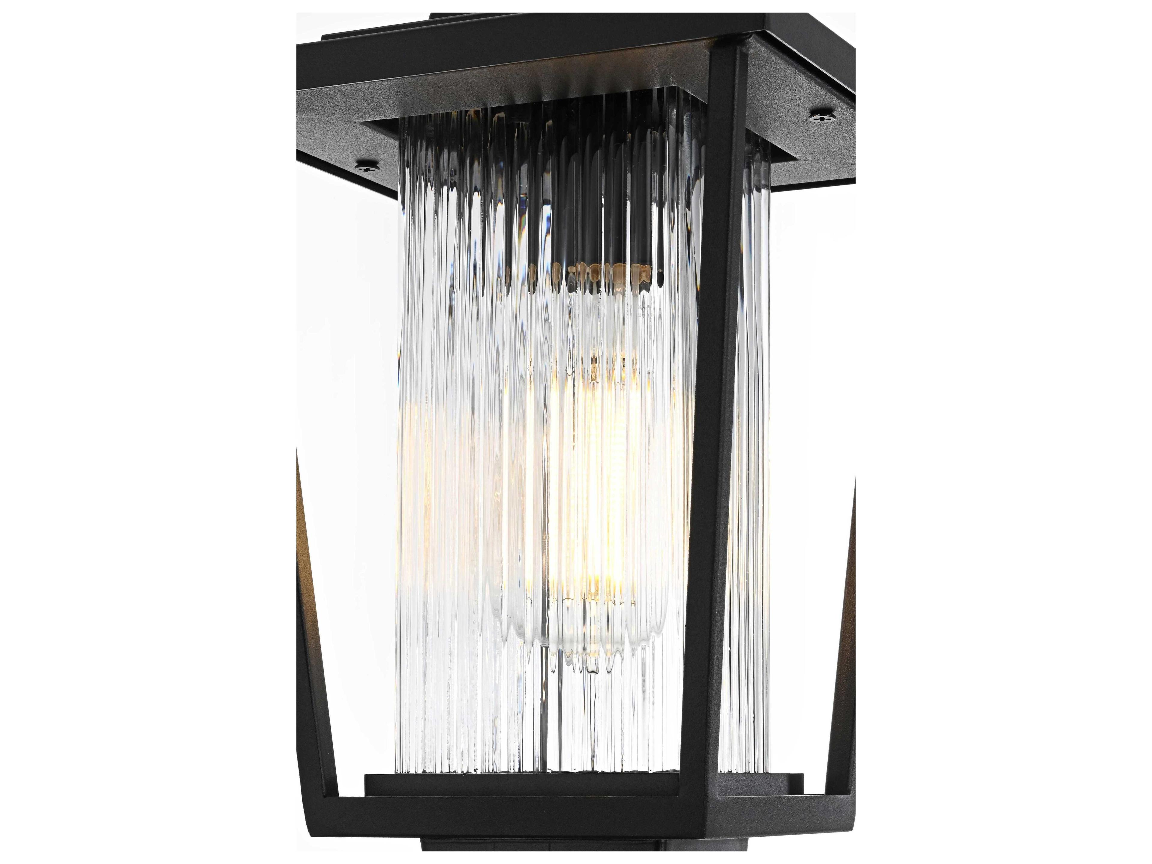 Elegant Lighting York 1-Light Outdoor Hanging Light