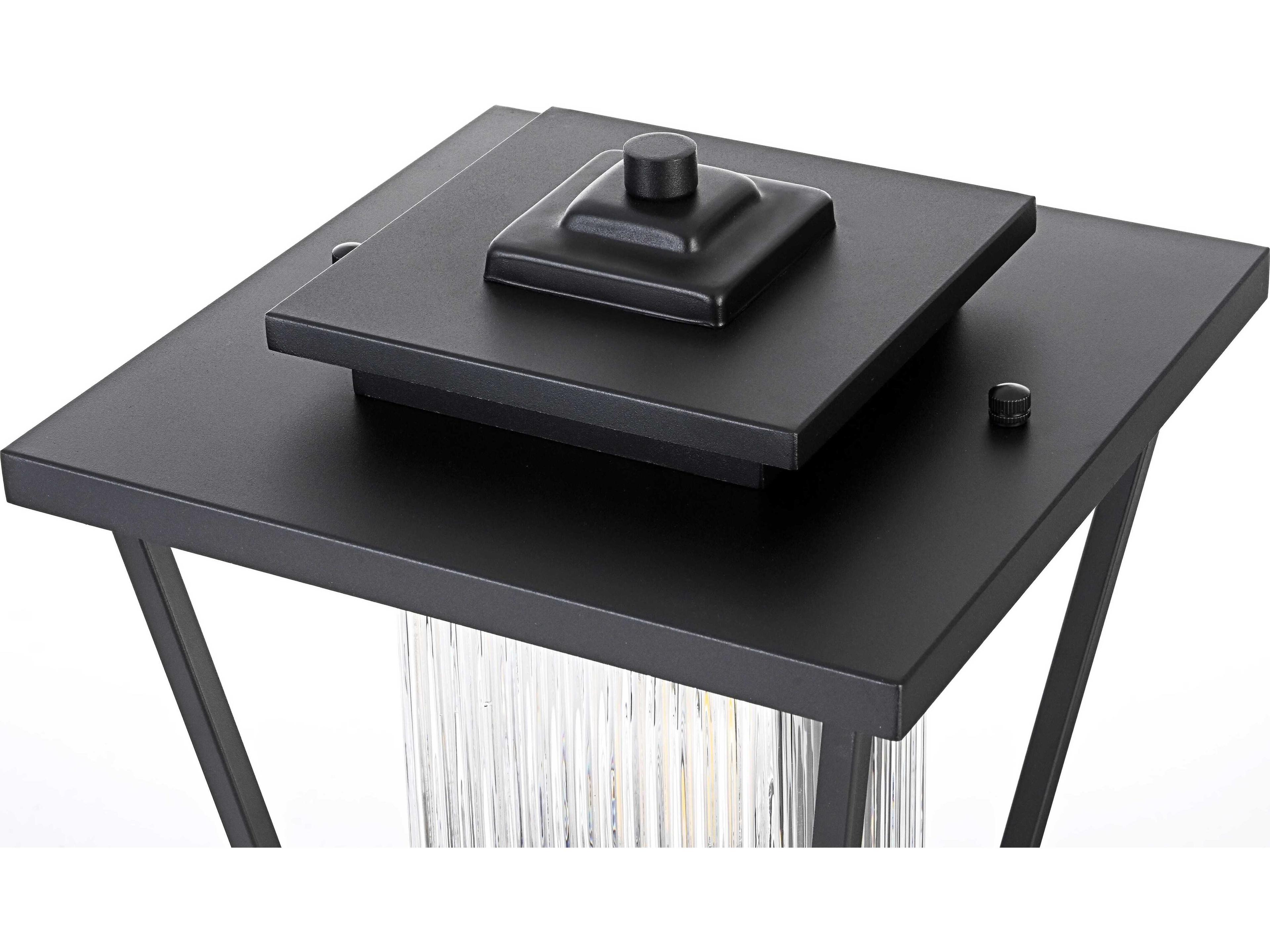 Elegant Lighting York 1-Light Outdoor Post Light