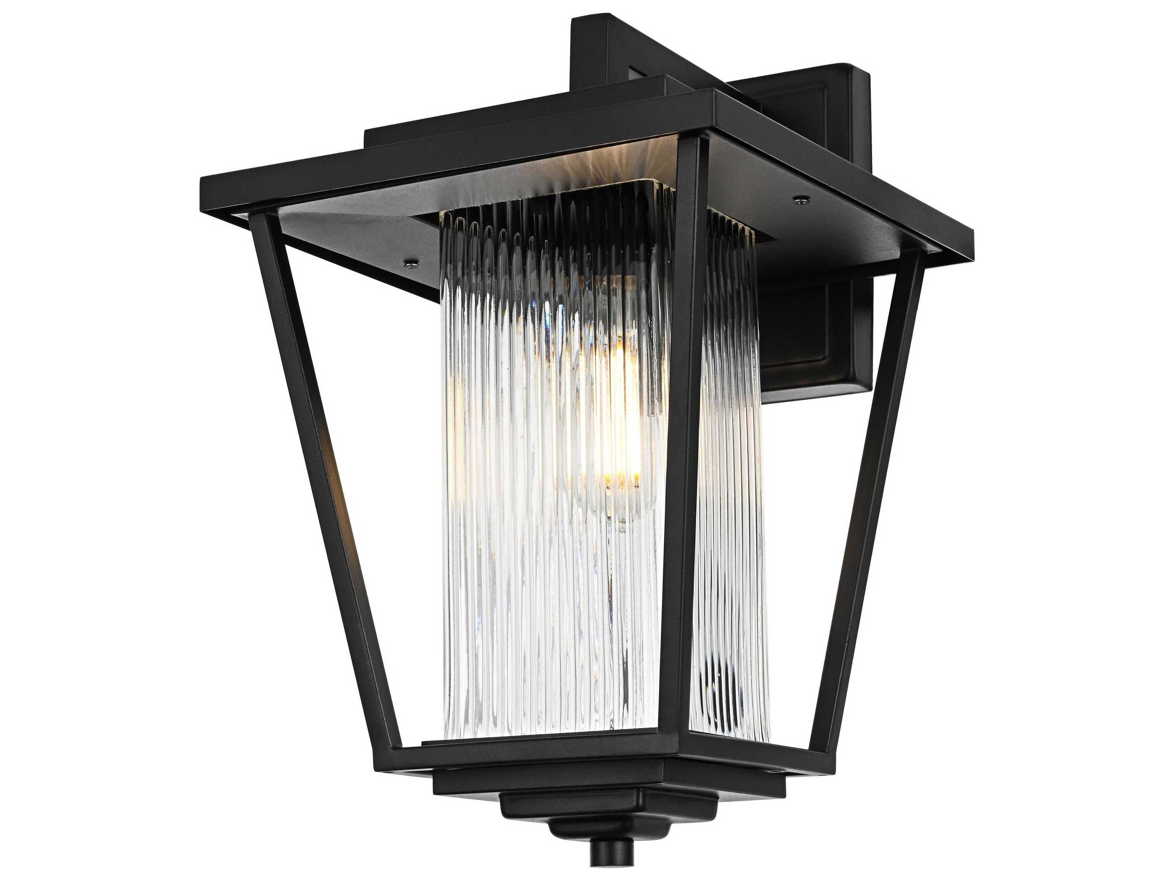 Elegant Lighting York 1-Light Outdoor Wall Light