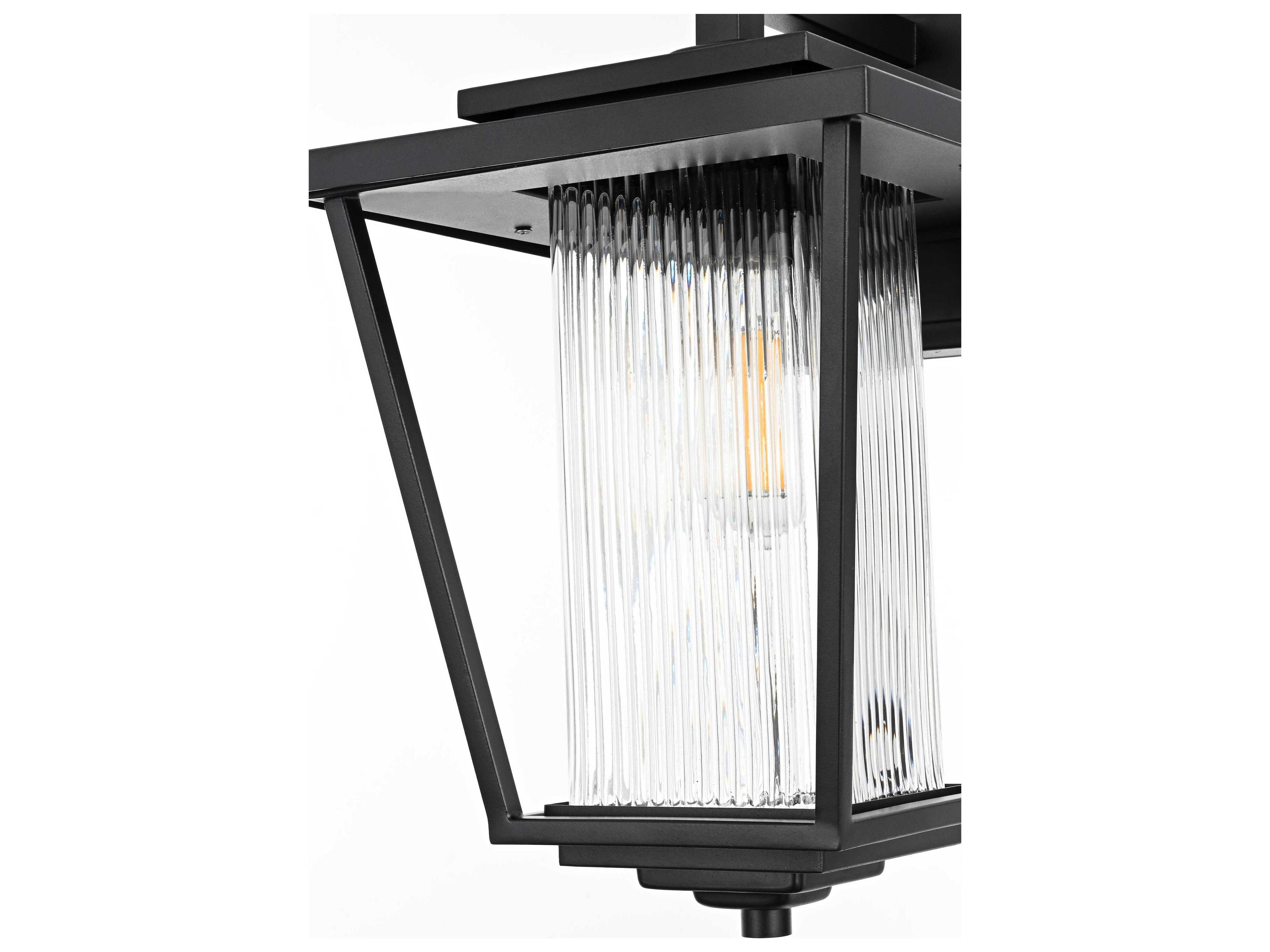 Elegant Lighting York 1-Light Outdoor Wall Light