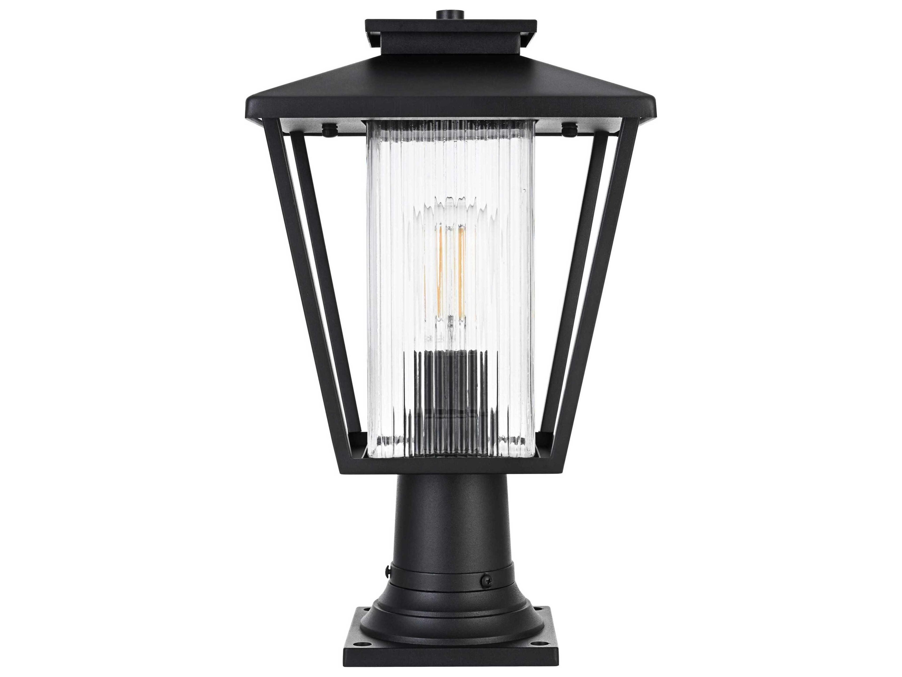 Elegant Lighting Gaul 1-Light Outdoor Post Light