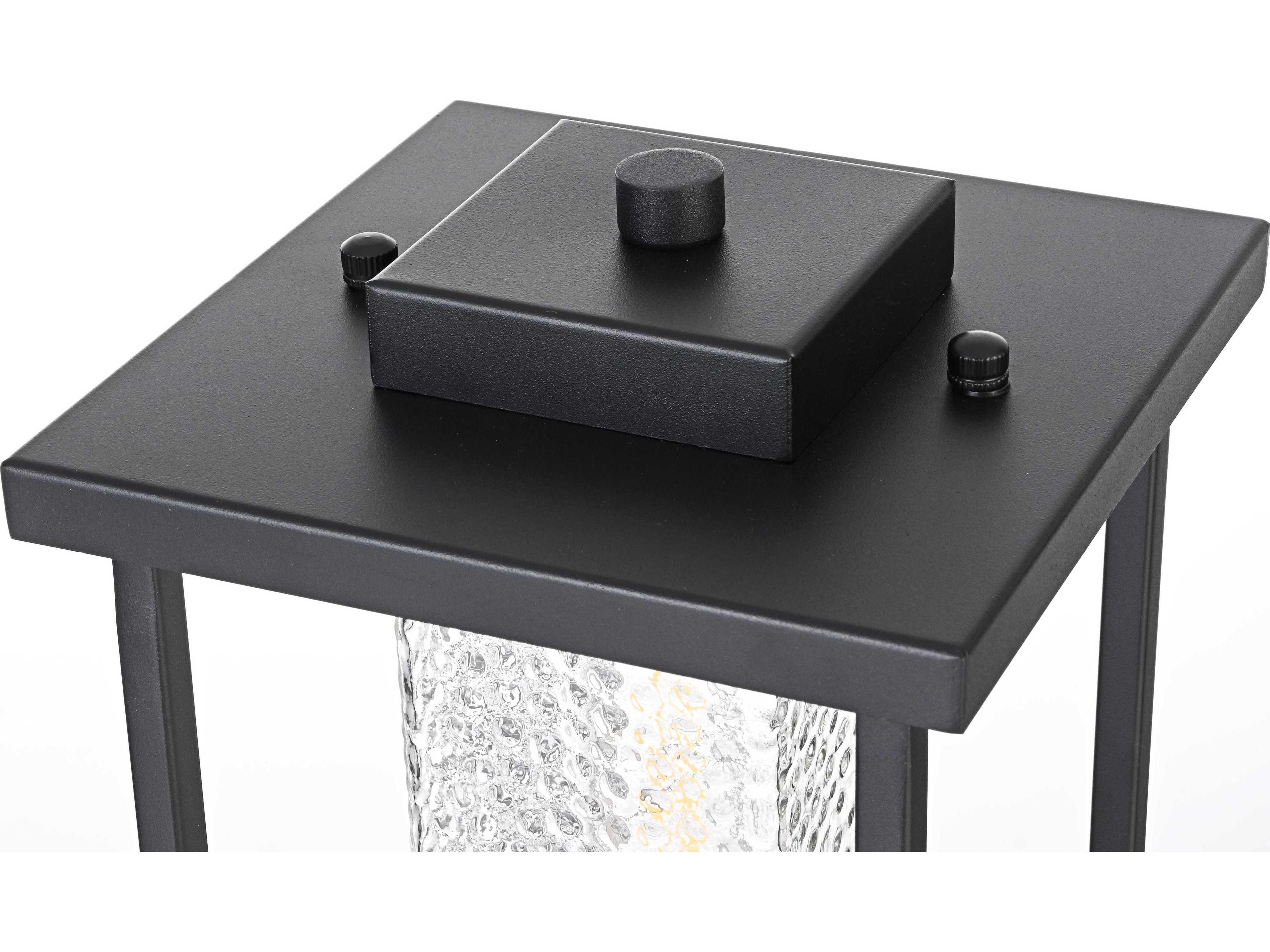 Elegant Lighting Philip 1-Light Outdoor Post Light