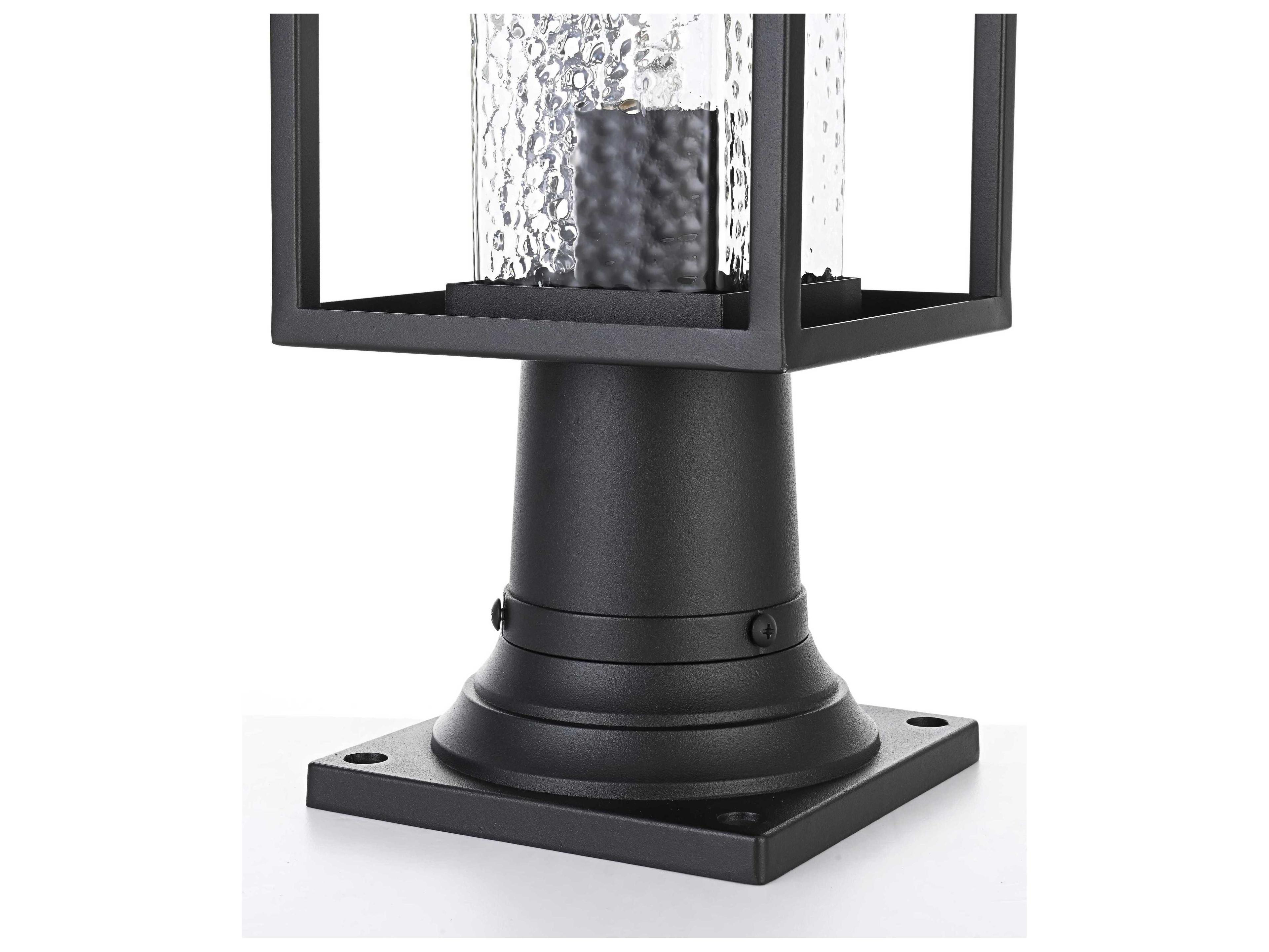 Elegant Lighting Philip 1-Light Outdoor Post Light