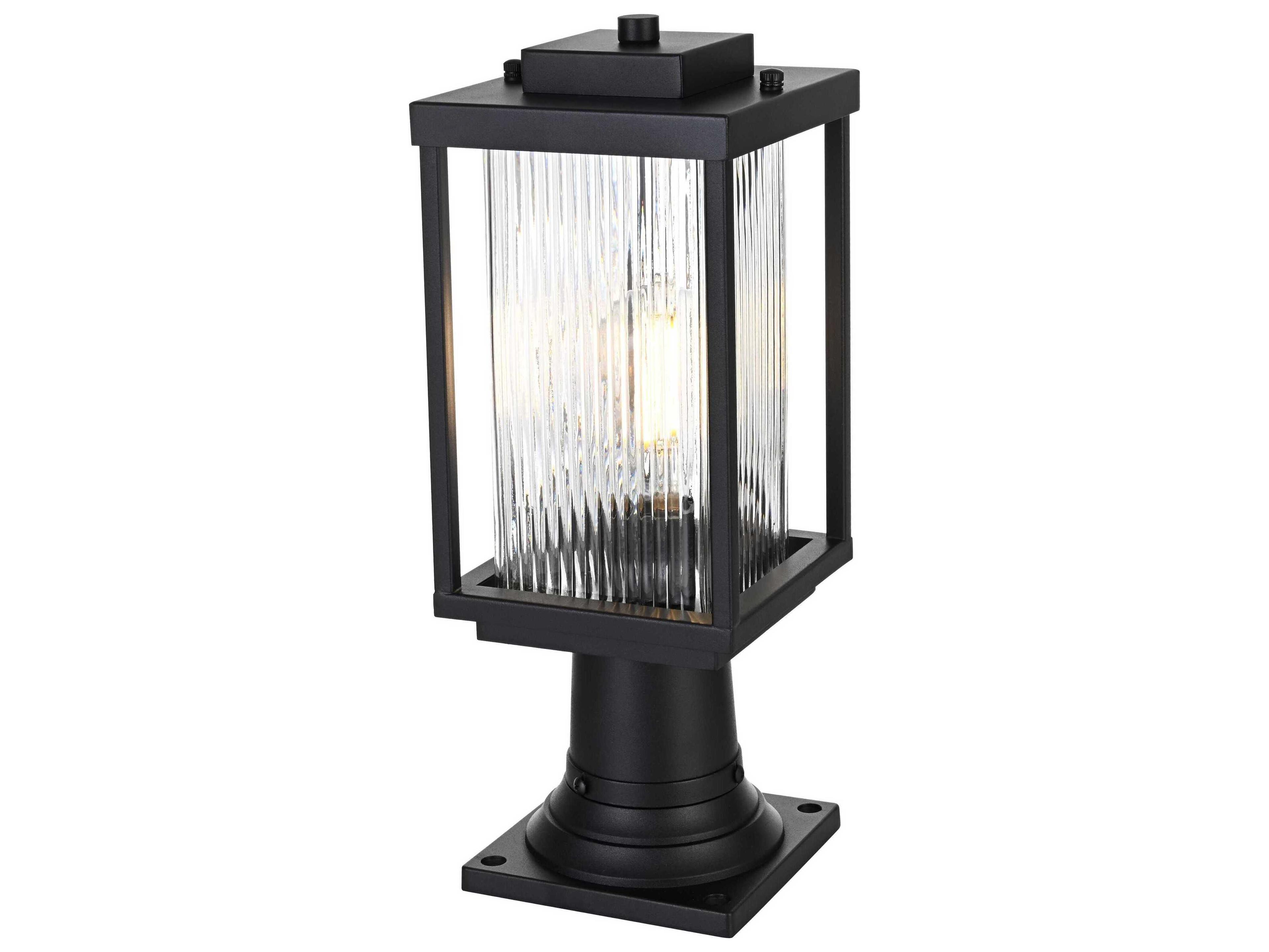 Elegant Lighting Ludlow 1-Light Outdoor Post Light