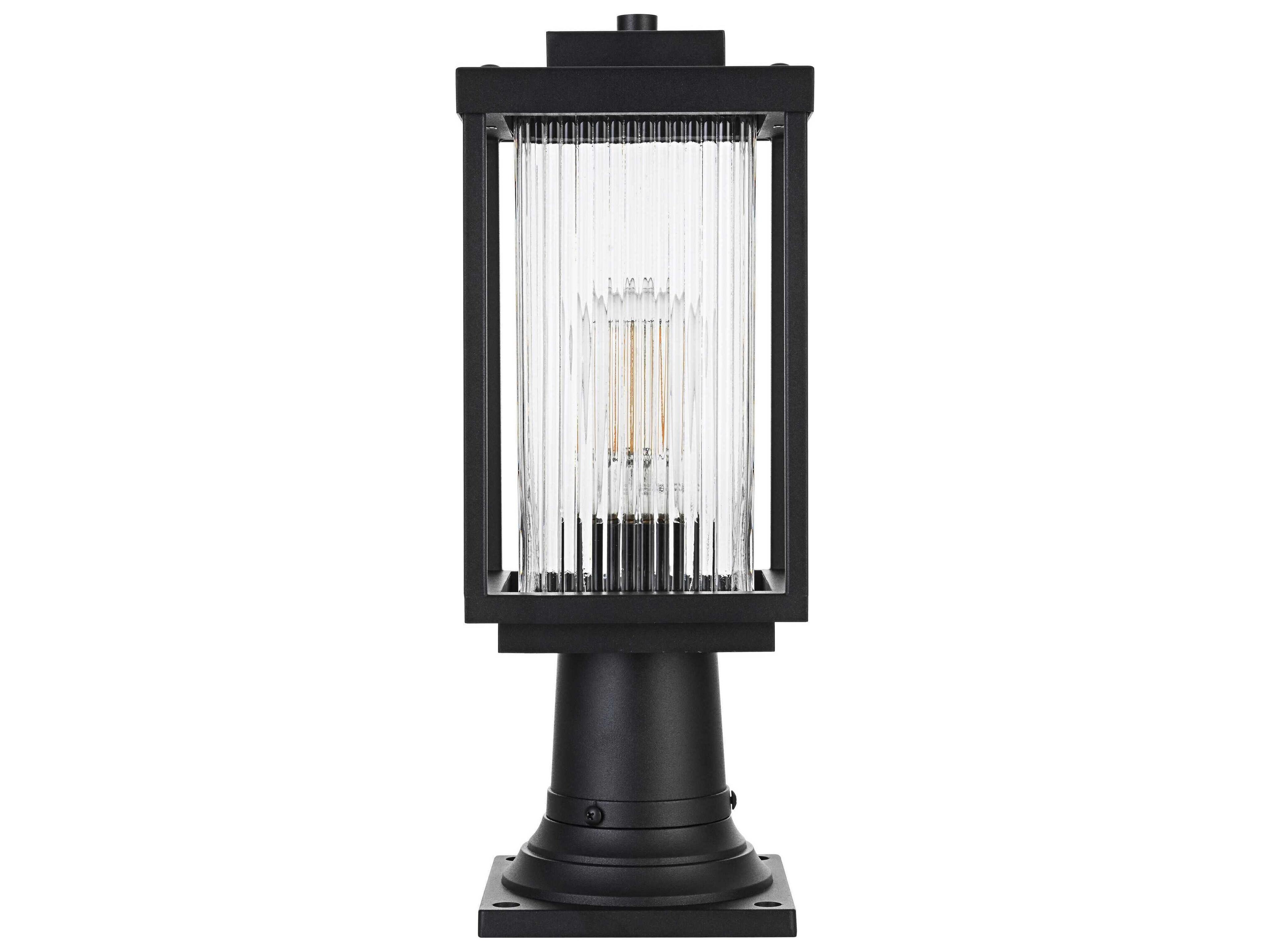 Elegant Lighting Ludlow 1-Light Outdoor Post Light