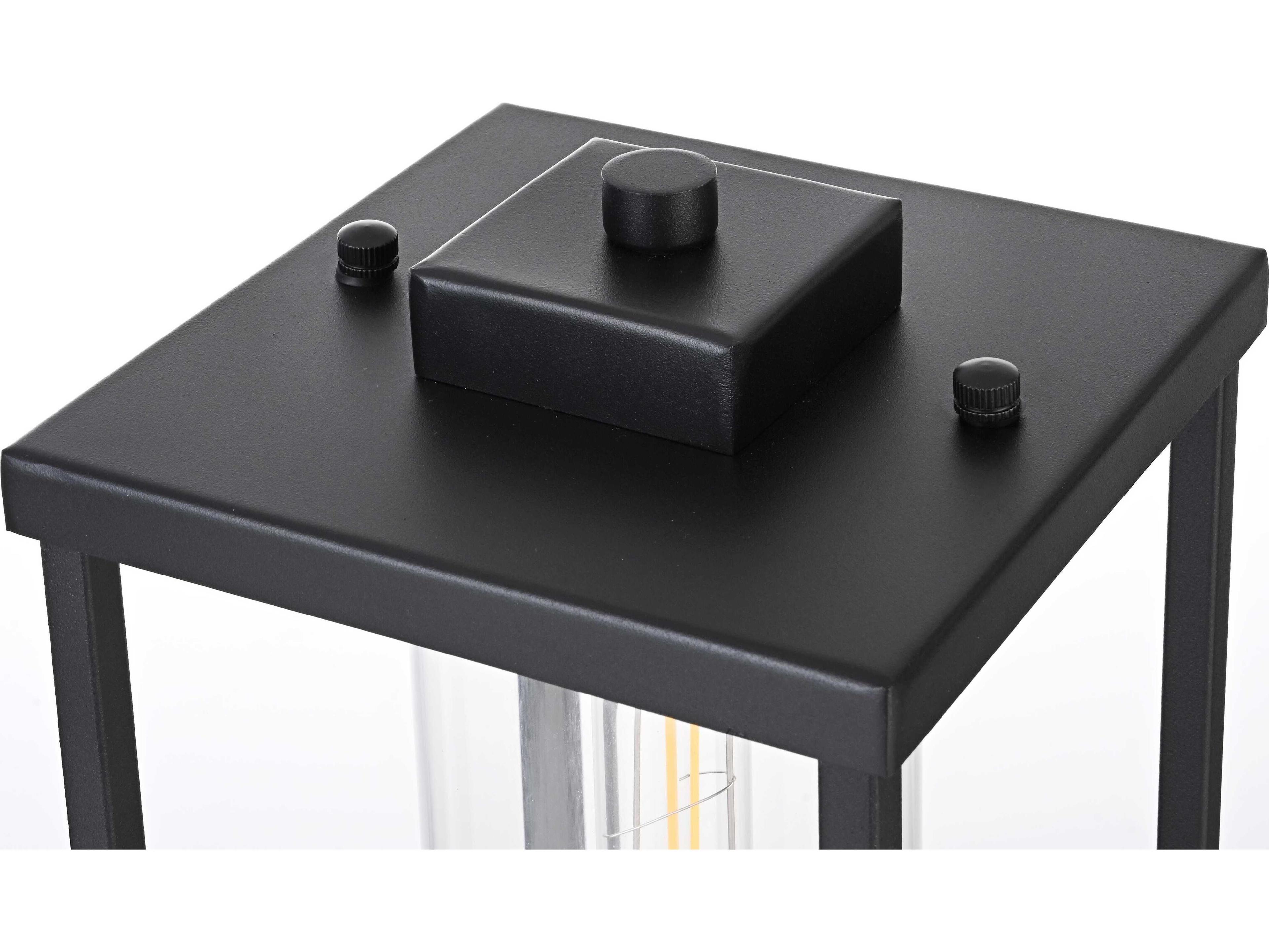 Elegant Lighting Memphis 1-Light Outdoor Post Light