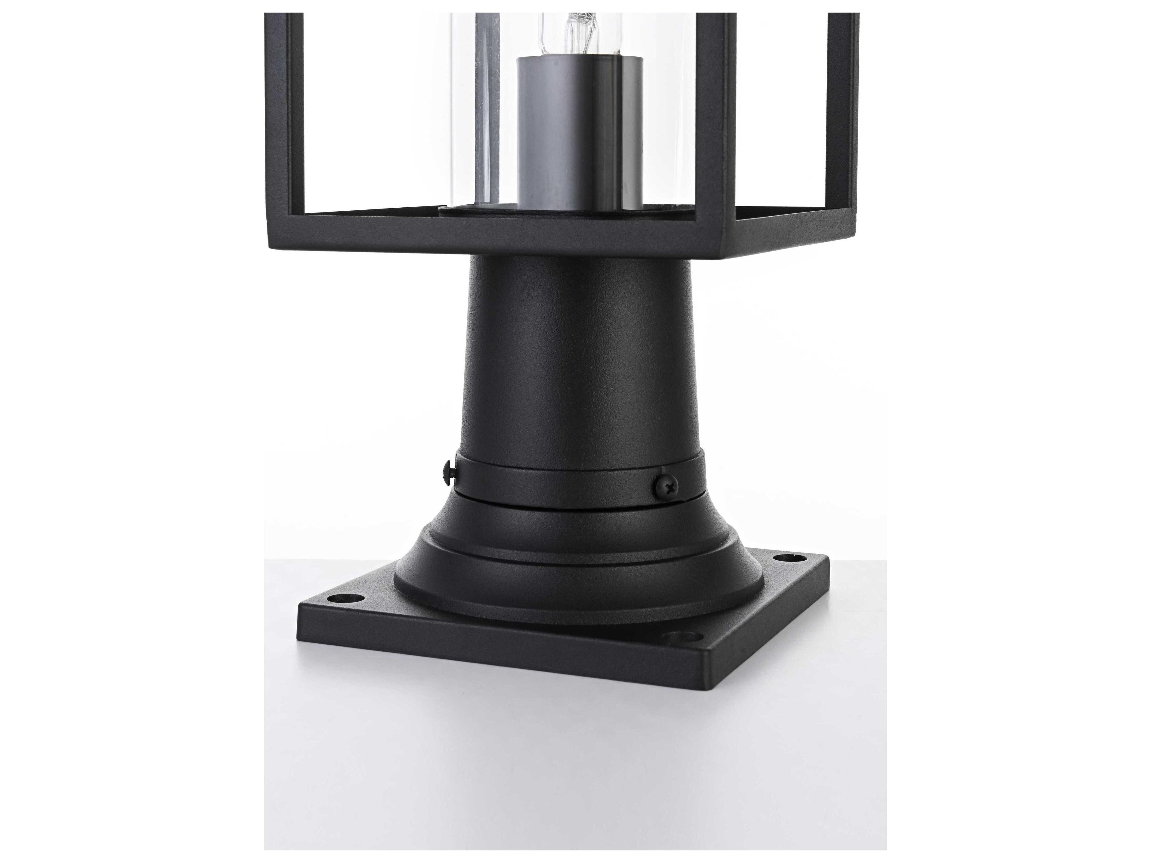 Elegant Lighting Memphis 1-Light Outdoor Post Light