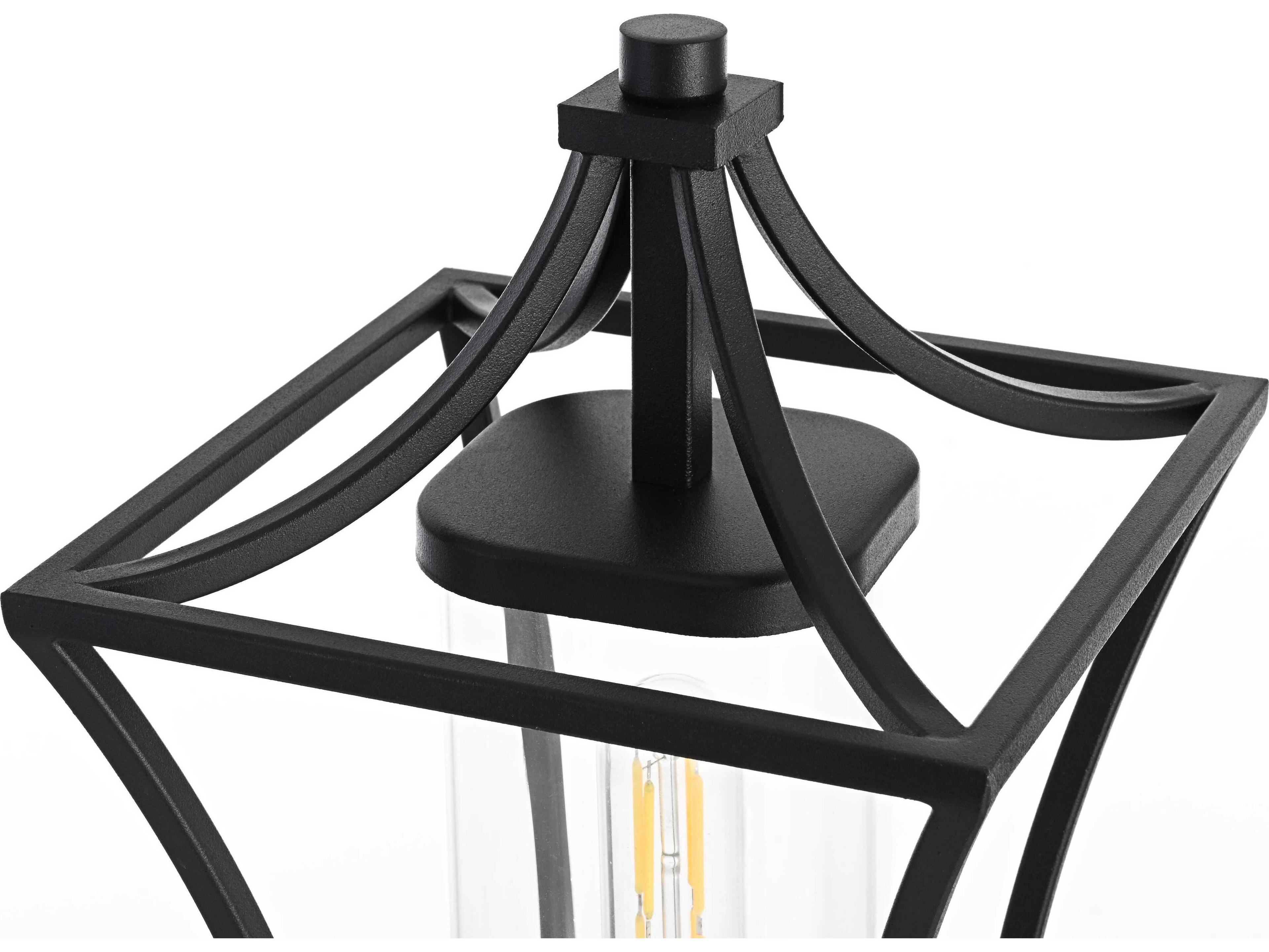 Elegant Lighting Belgrade 1-Light Outdoor Post Light
