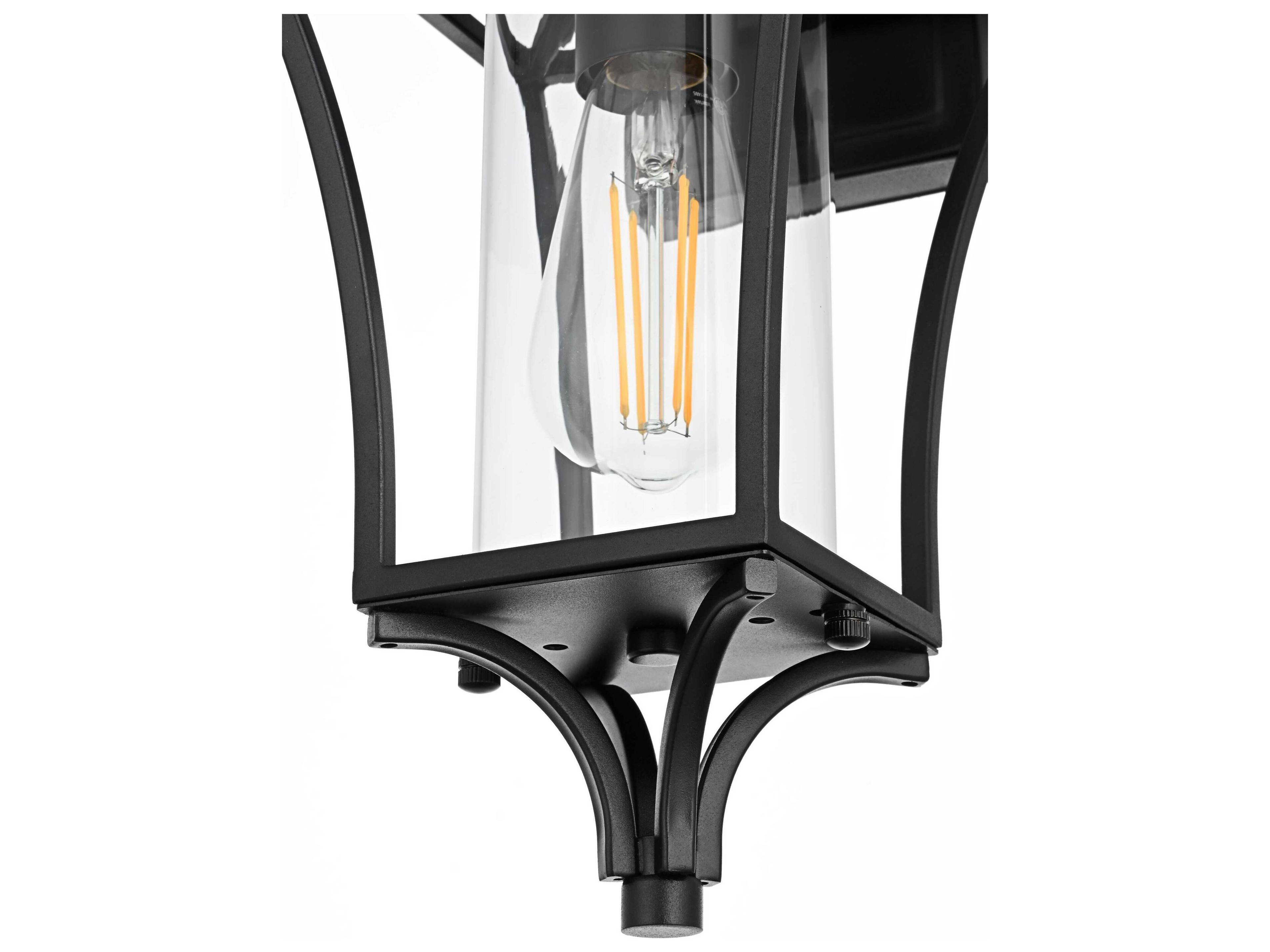 Elegant Lighting Belgrade 1-Light Outdoor Wall Light