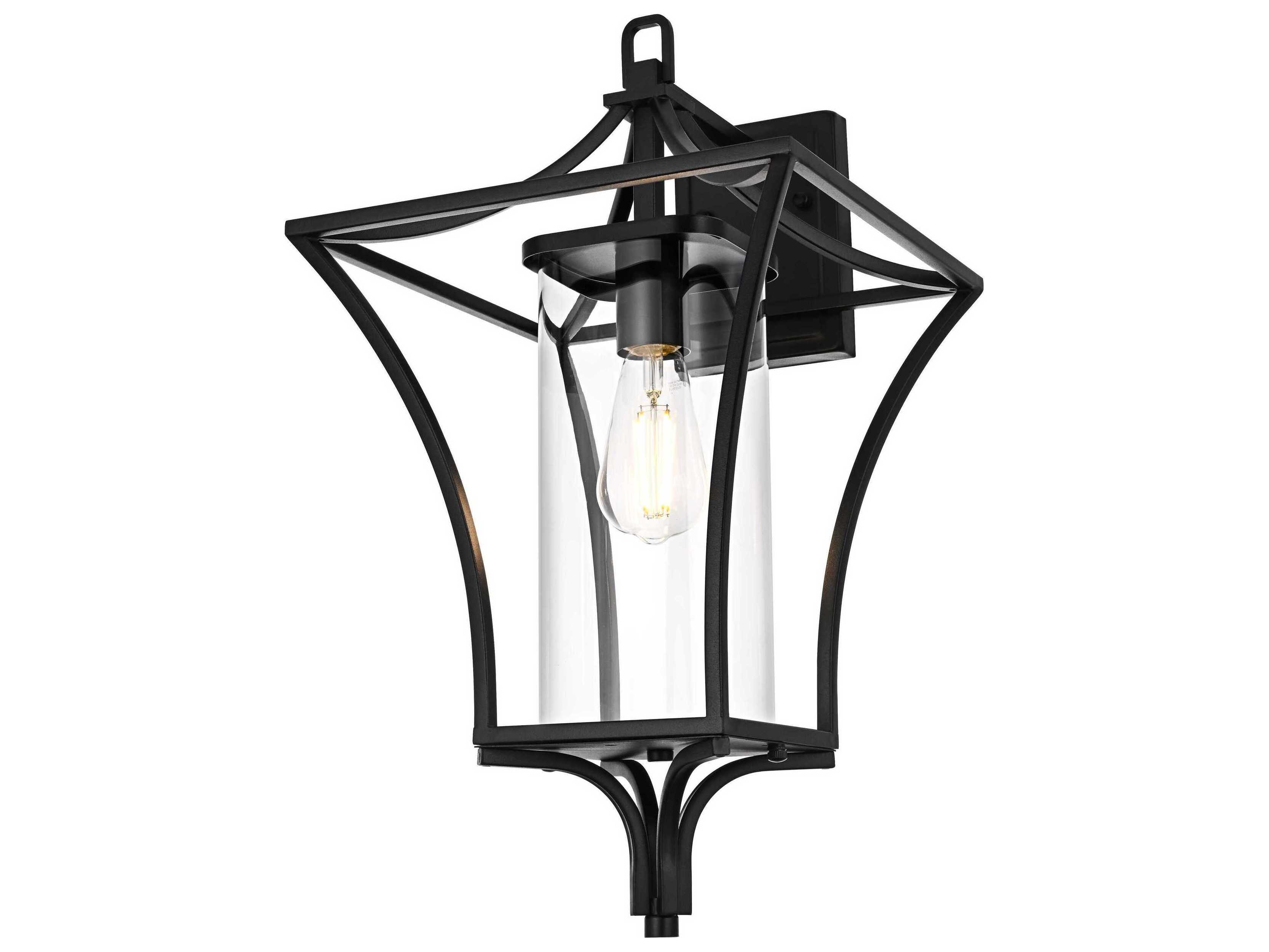 Elegant Lighting Belgrade 1-Light Outdoor Wall Light