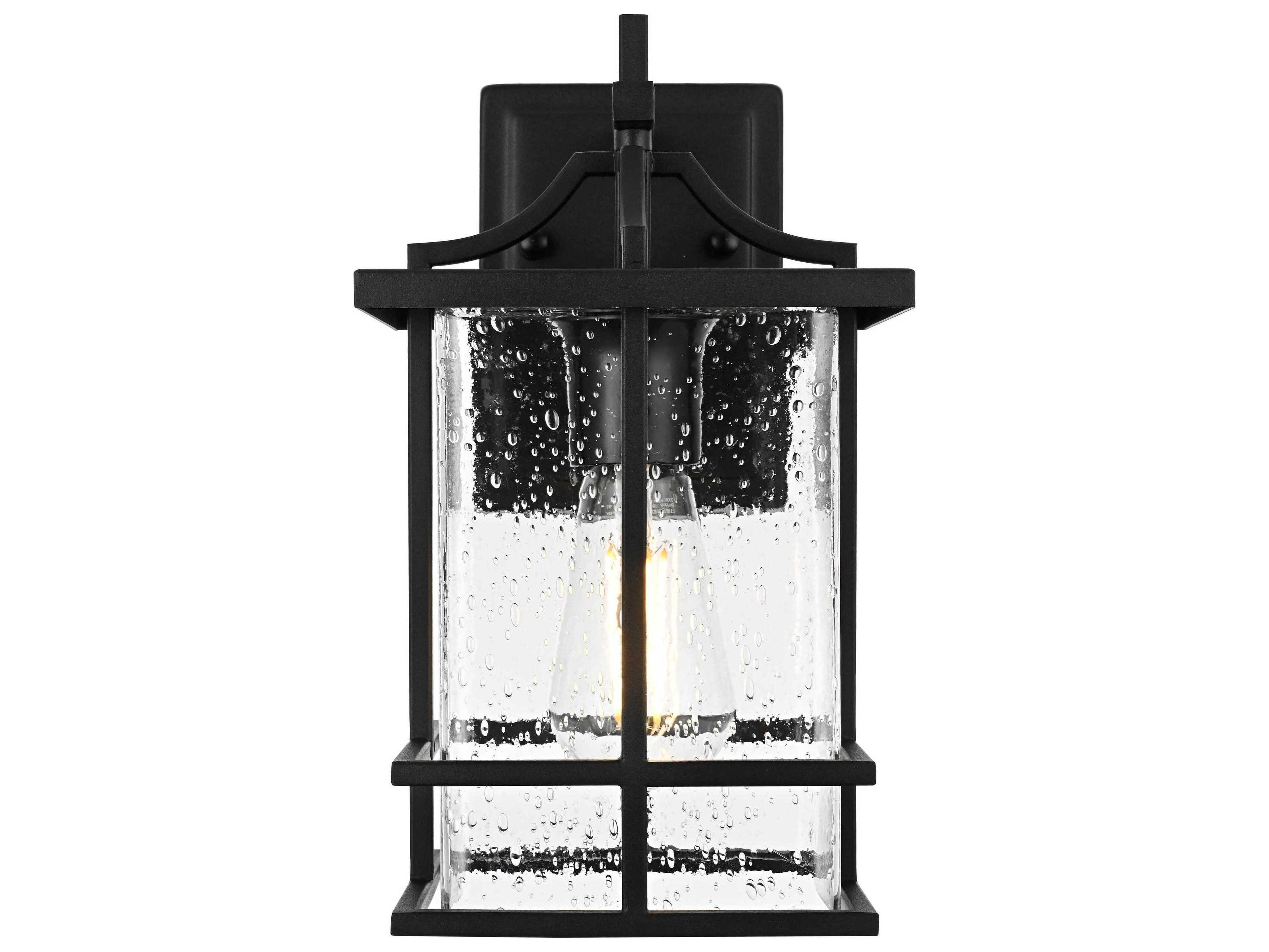 Elegant Lighting Miller 1-Light Outdoor Wall Light