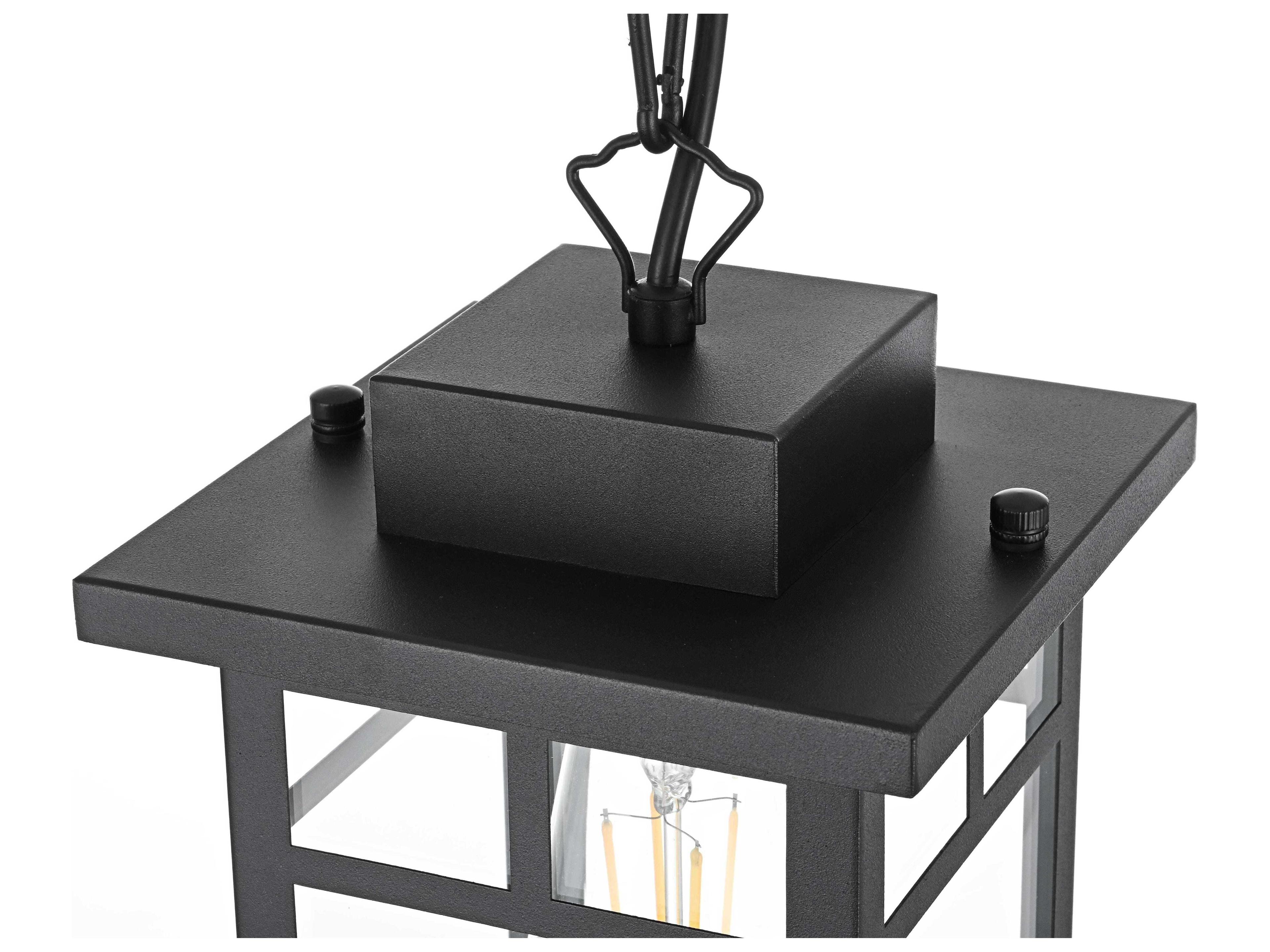 Elegant Lighting Mercer 1-Light Outdoor Hanging Light