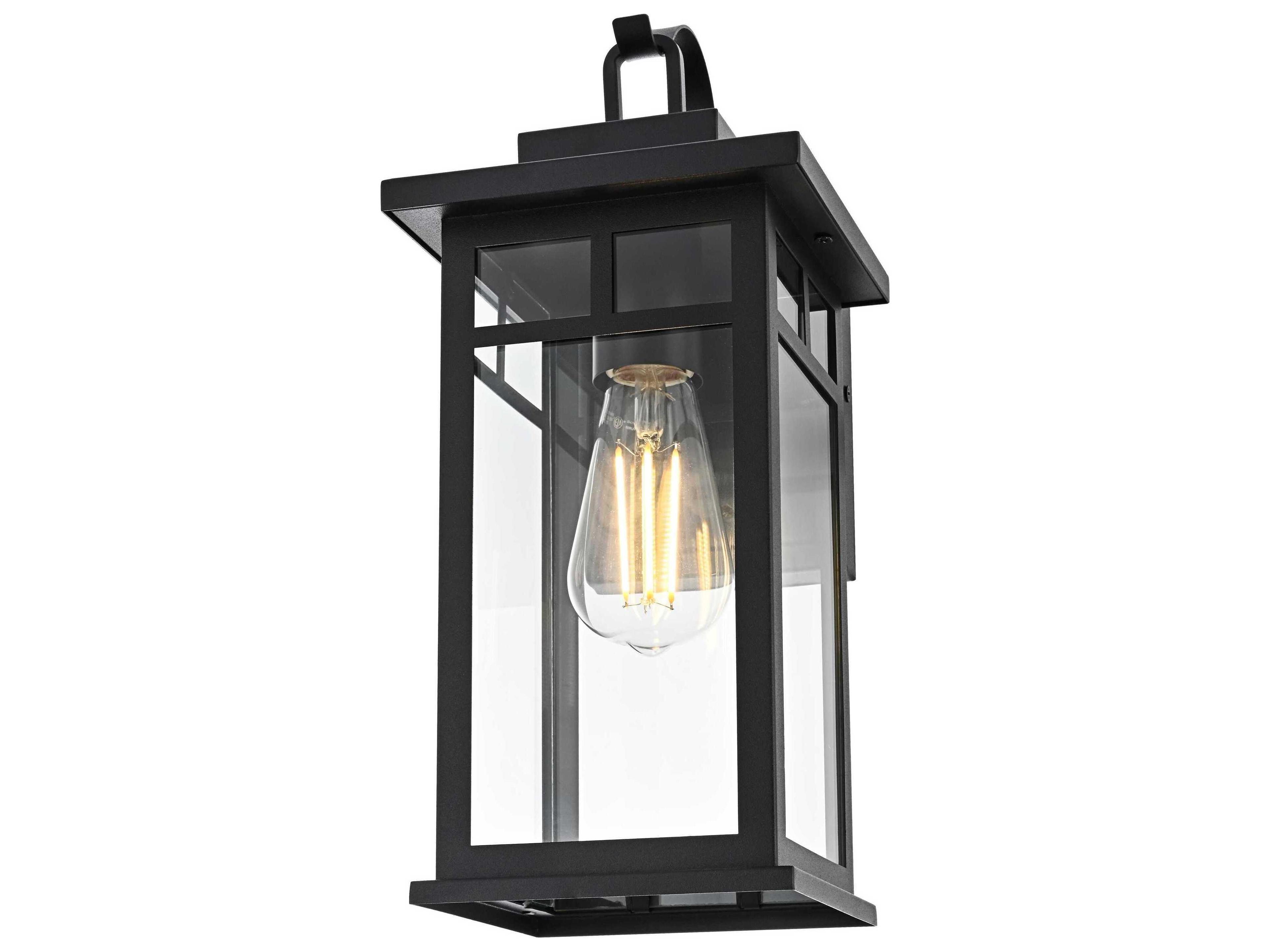 Elegant Lighting Mercer 1-Light Outdoor Wall Light