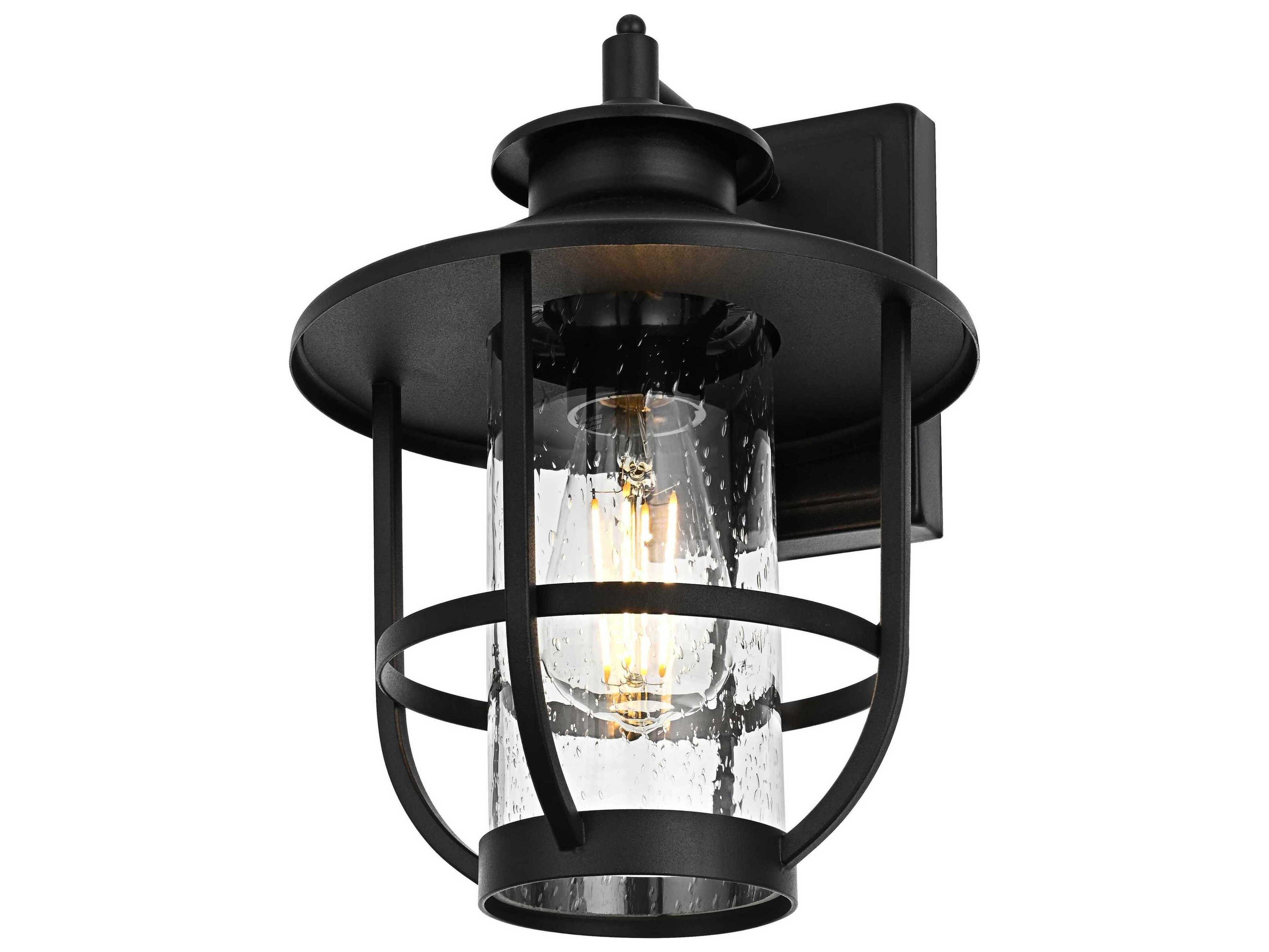 Elegant Lighting Janney 1-Light Outdoor Wall Light