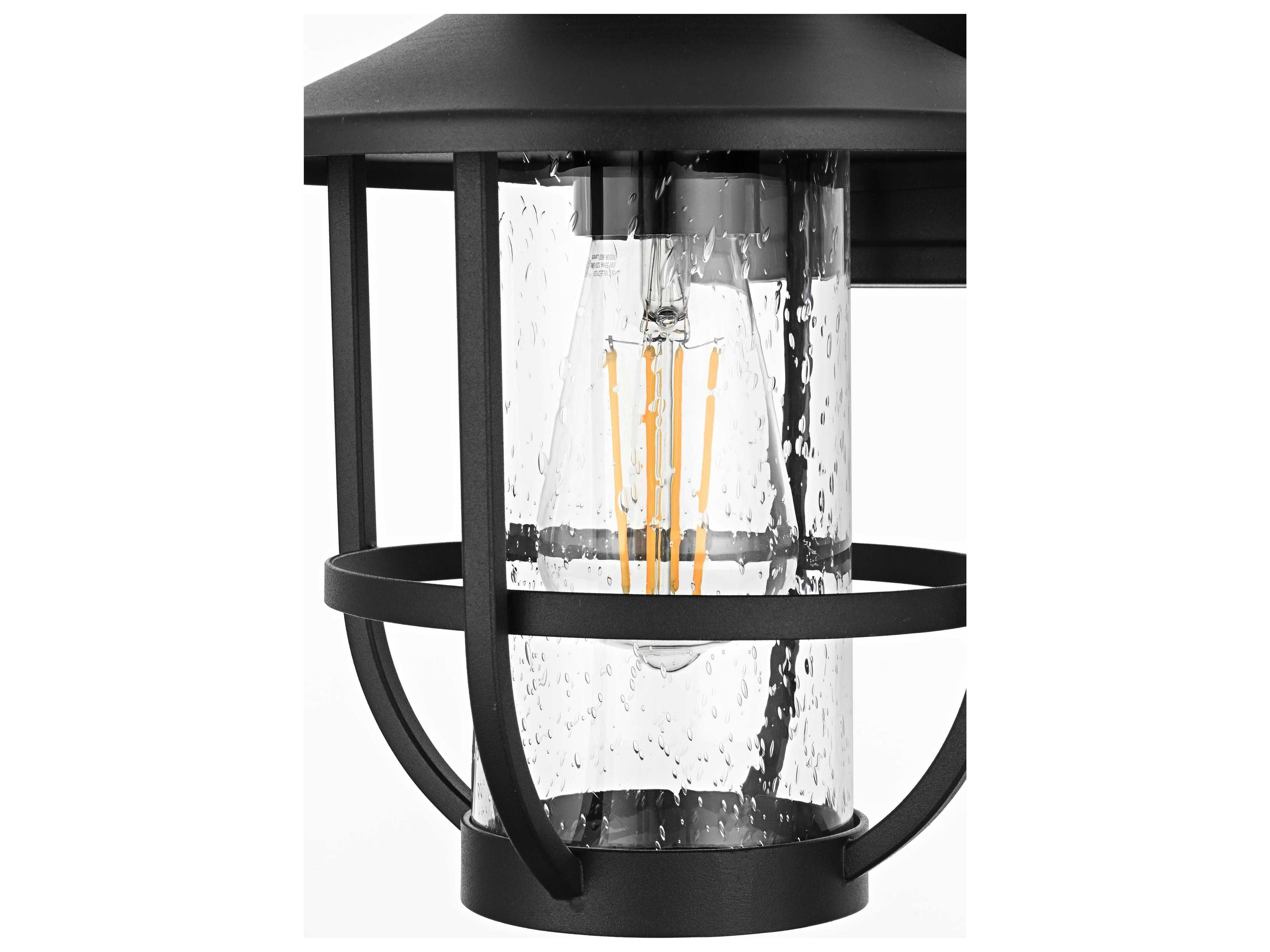 Elegant Lighting Janney 1-Light Outdoor Wall Light