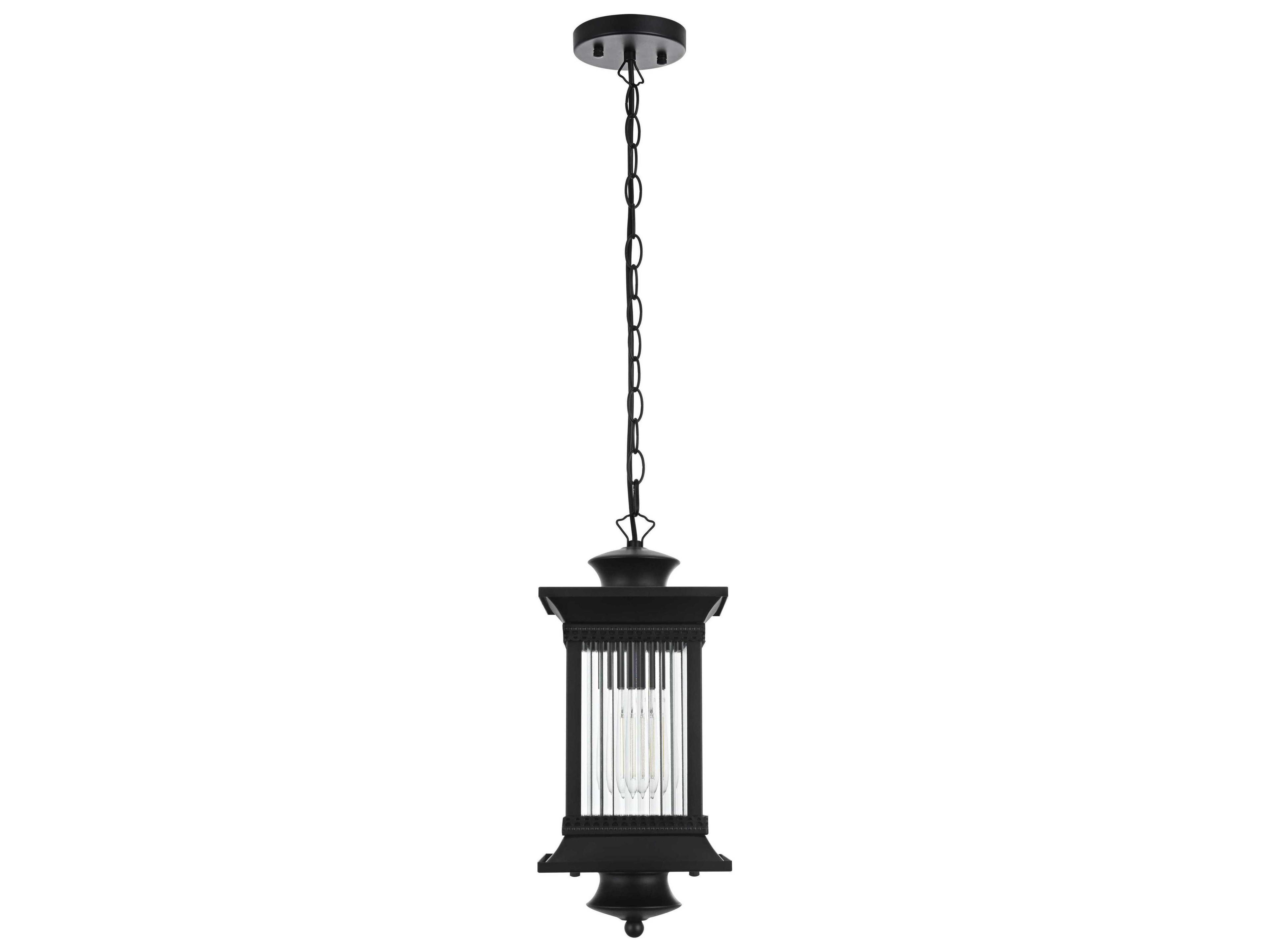 Elegant Lighting Collins 1-Light Outdoor Hanging Light