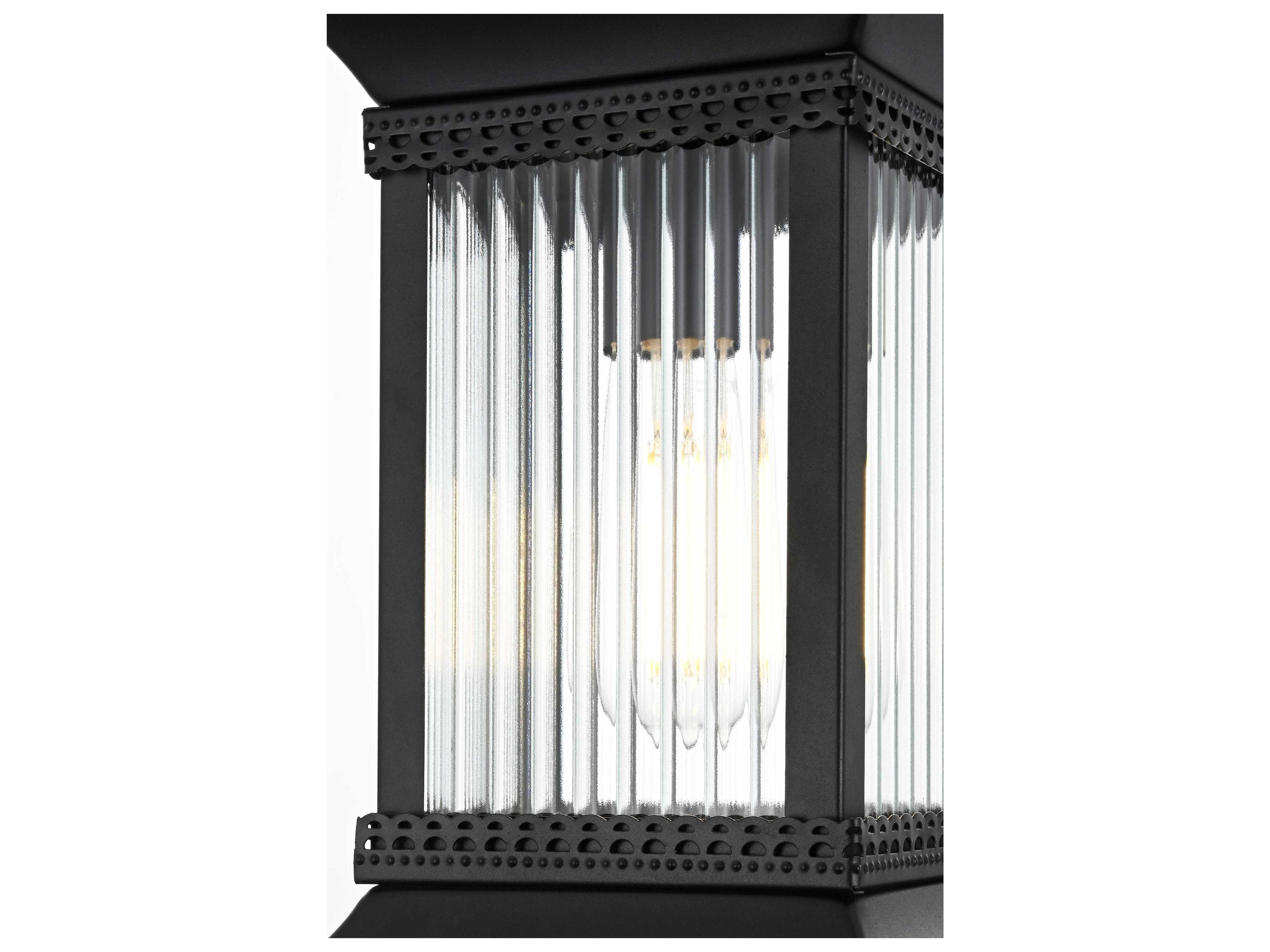 Elegant Lighting Collins 1-Light Outdoor Hanging Light